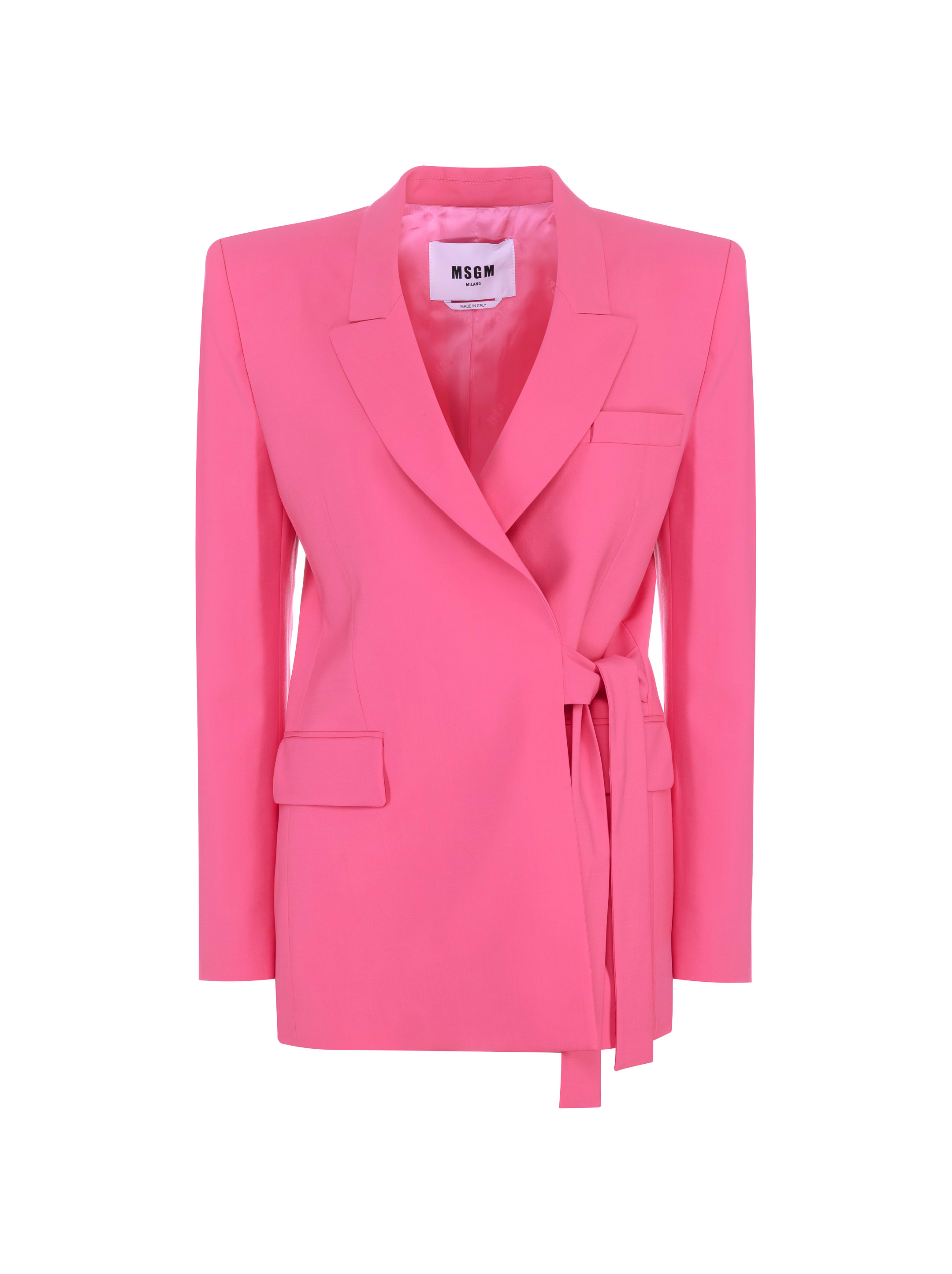 MSGMのピンクのジャケット MSGMのピンクのジャケット MSGMのピンクのジャケット MSGM ダブル