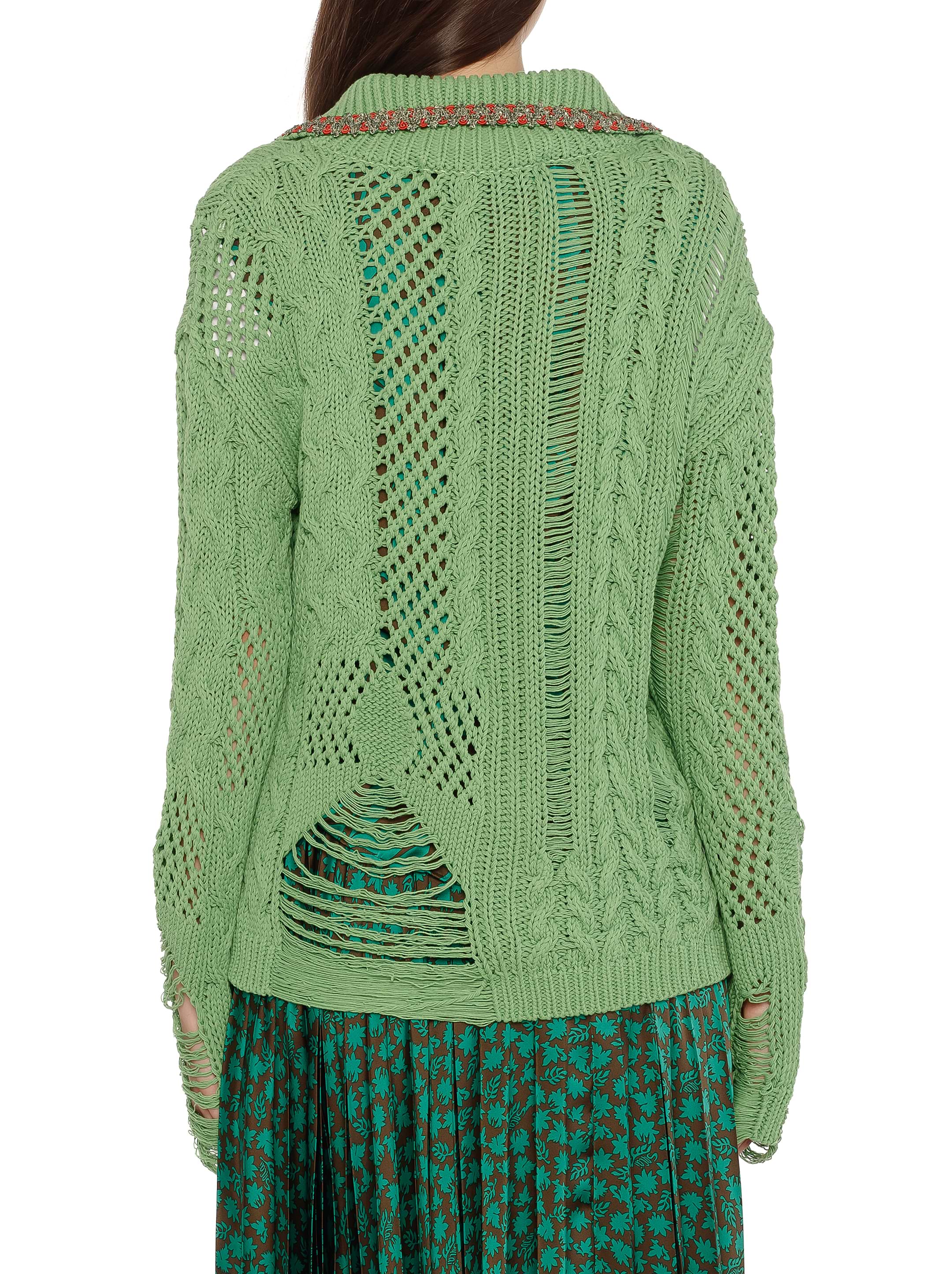 【ANDERSSON BELL】ELASS COLOR BLOCK CARDIGAN atb1075m anderssonbell | ELASS COLOR BLOCK CARDIGAN