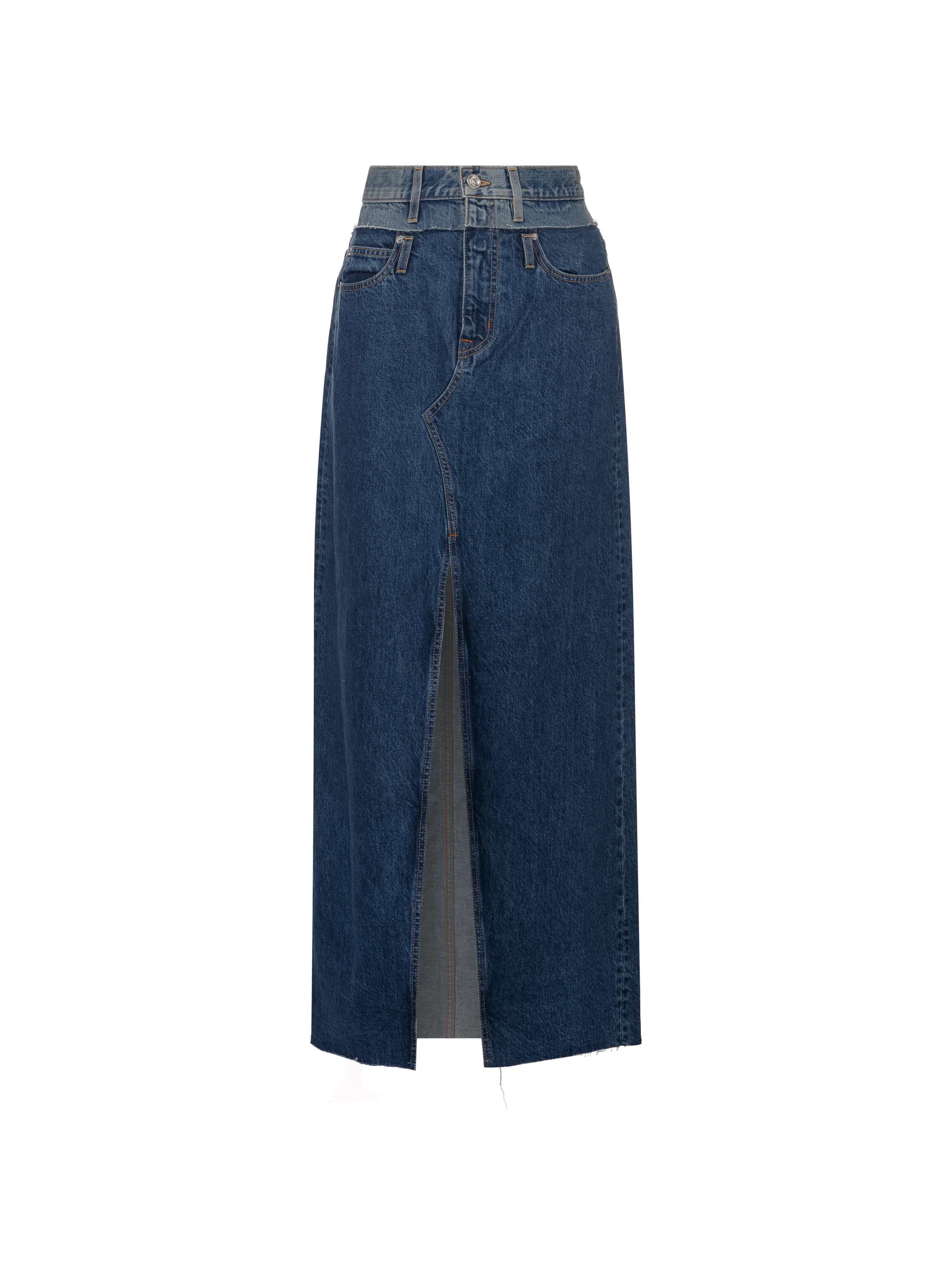 SLVRLAKE women's Denim maxi skirt - buy for 155600 KZT in
