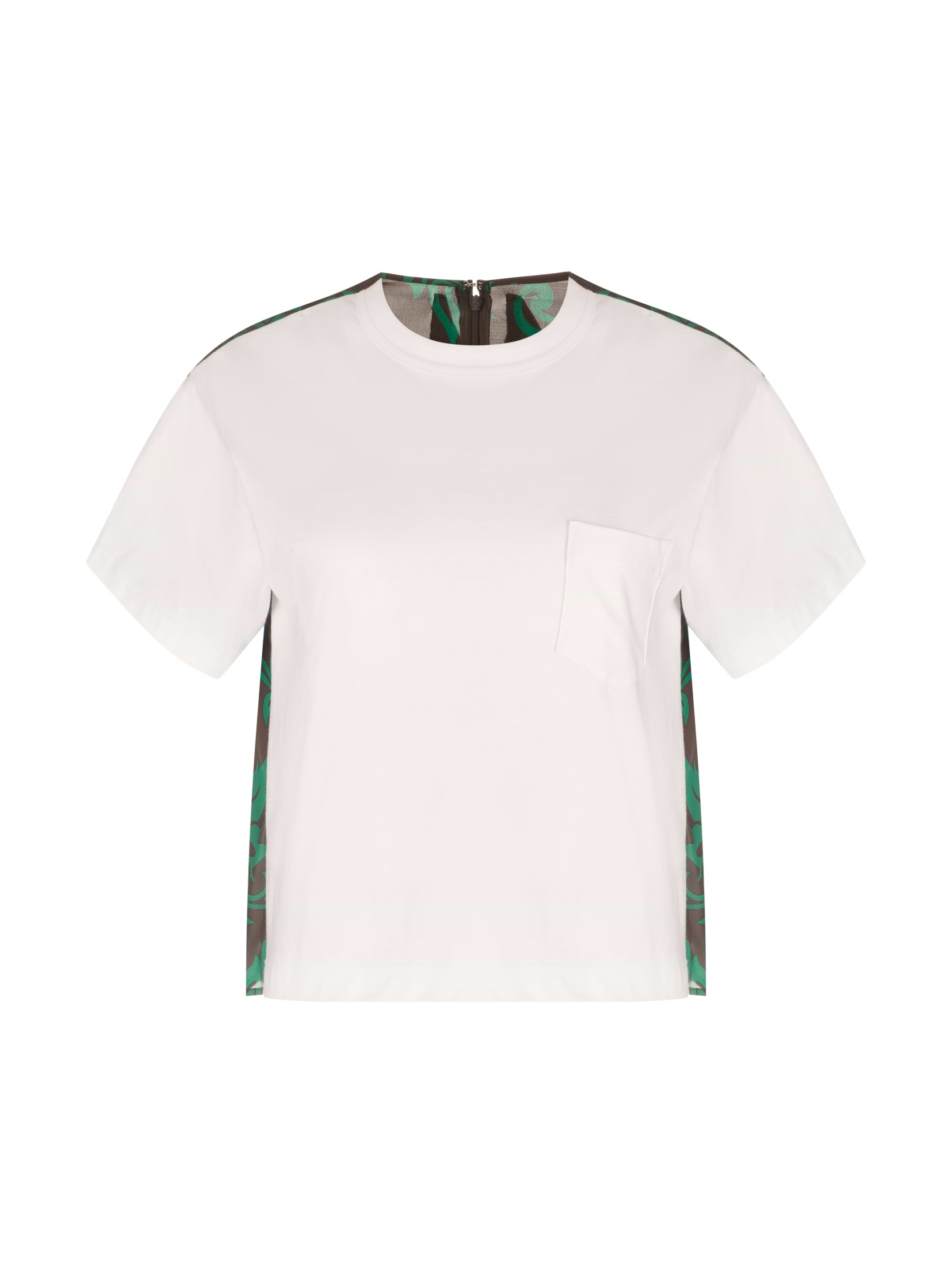 Sacai women's Combined t-shirt with print - buy for 114250