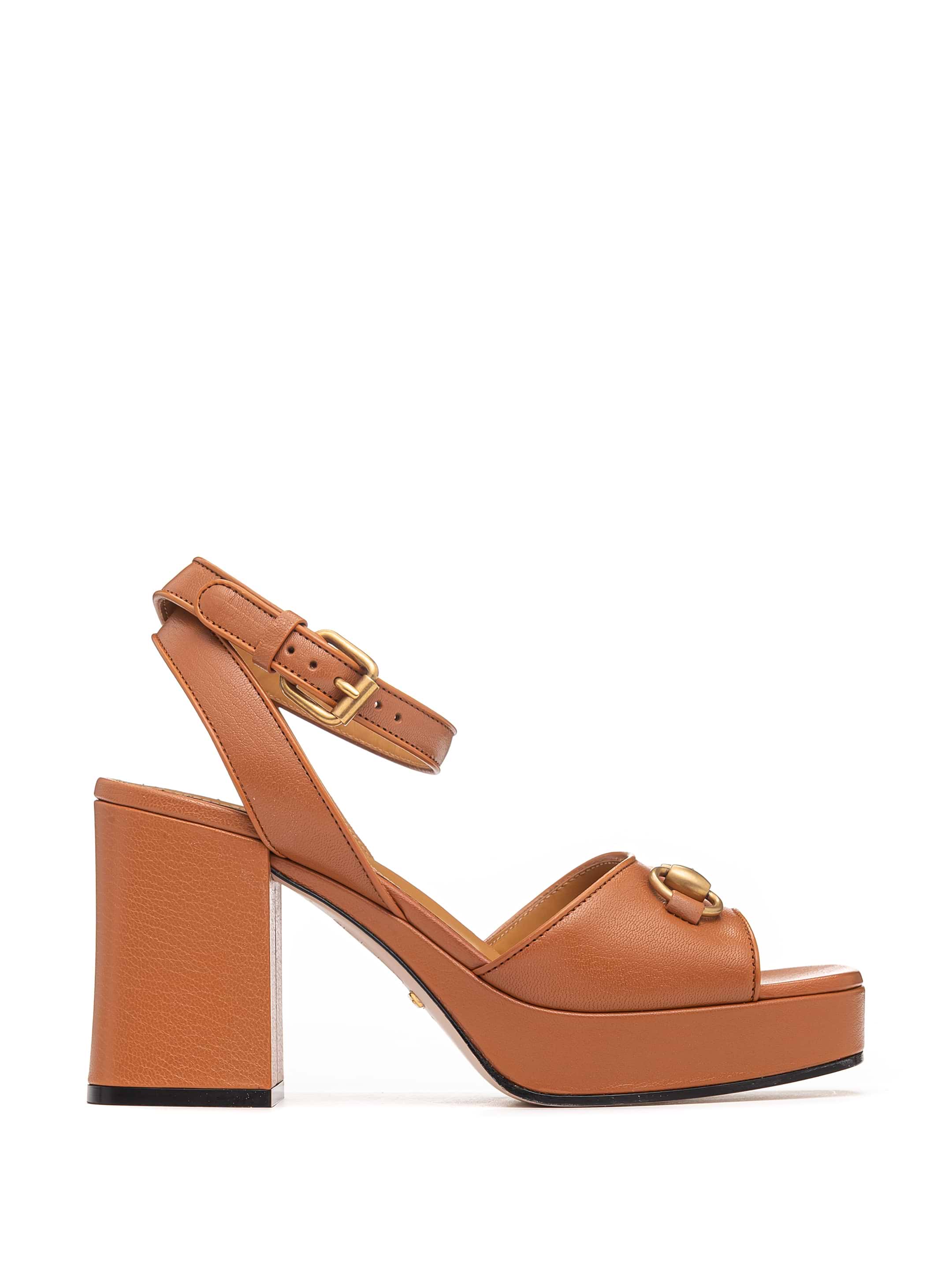 【カラー2色あり♪】GUCCI Infradito Lady Horsebit In Pelle Horsebit leather sandals Gucci for women - buy in the