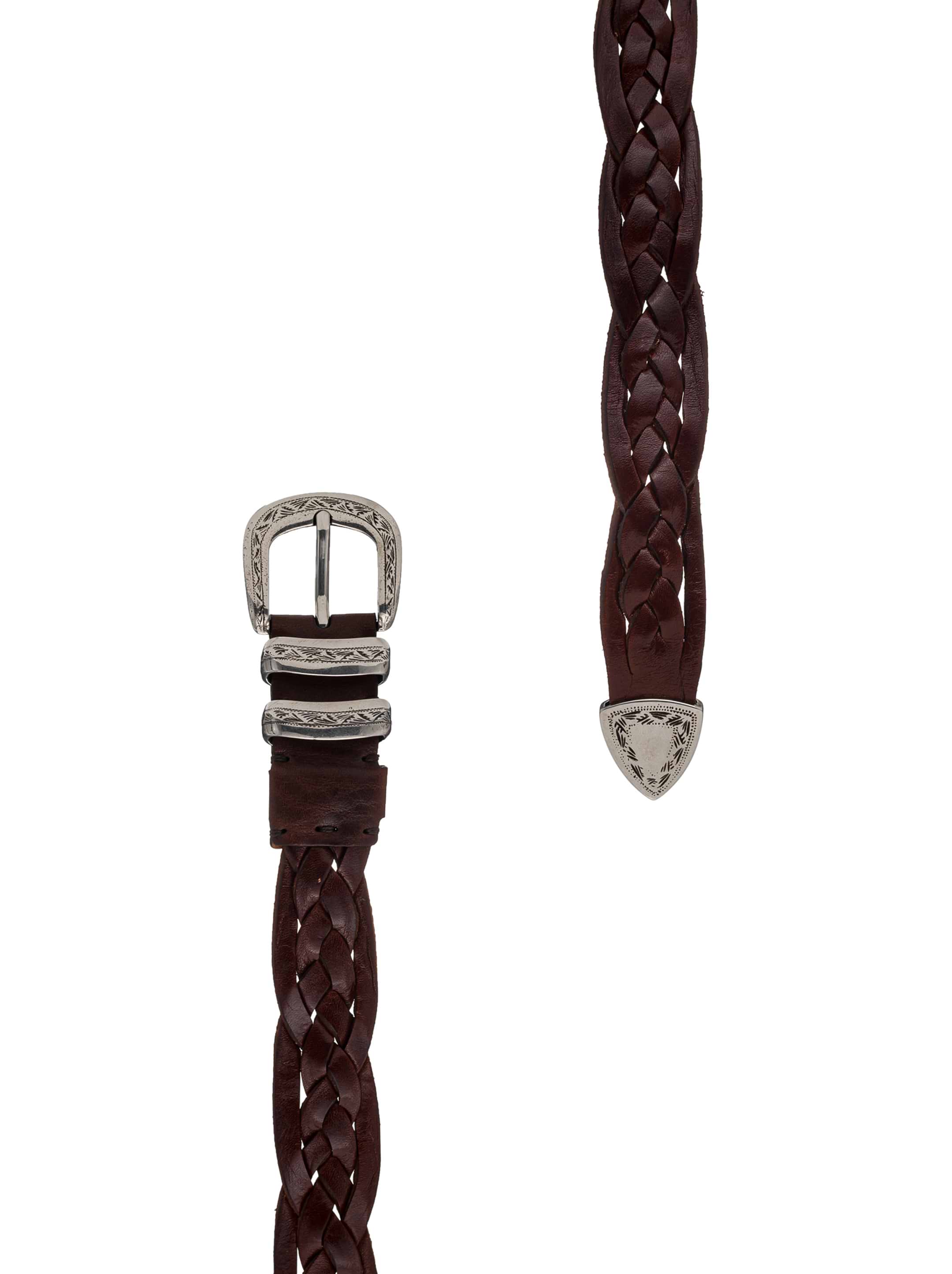 【Brunello Cucinelli】 Braidedベルト Braided belt in black - Brunello Cucinelli | Mytheresa