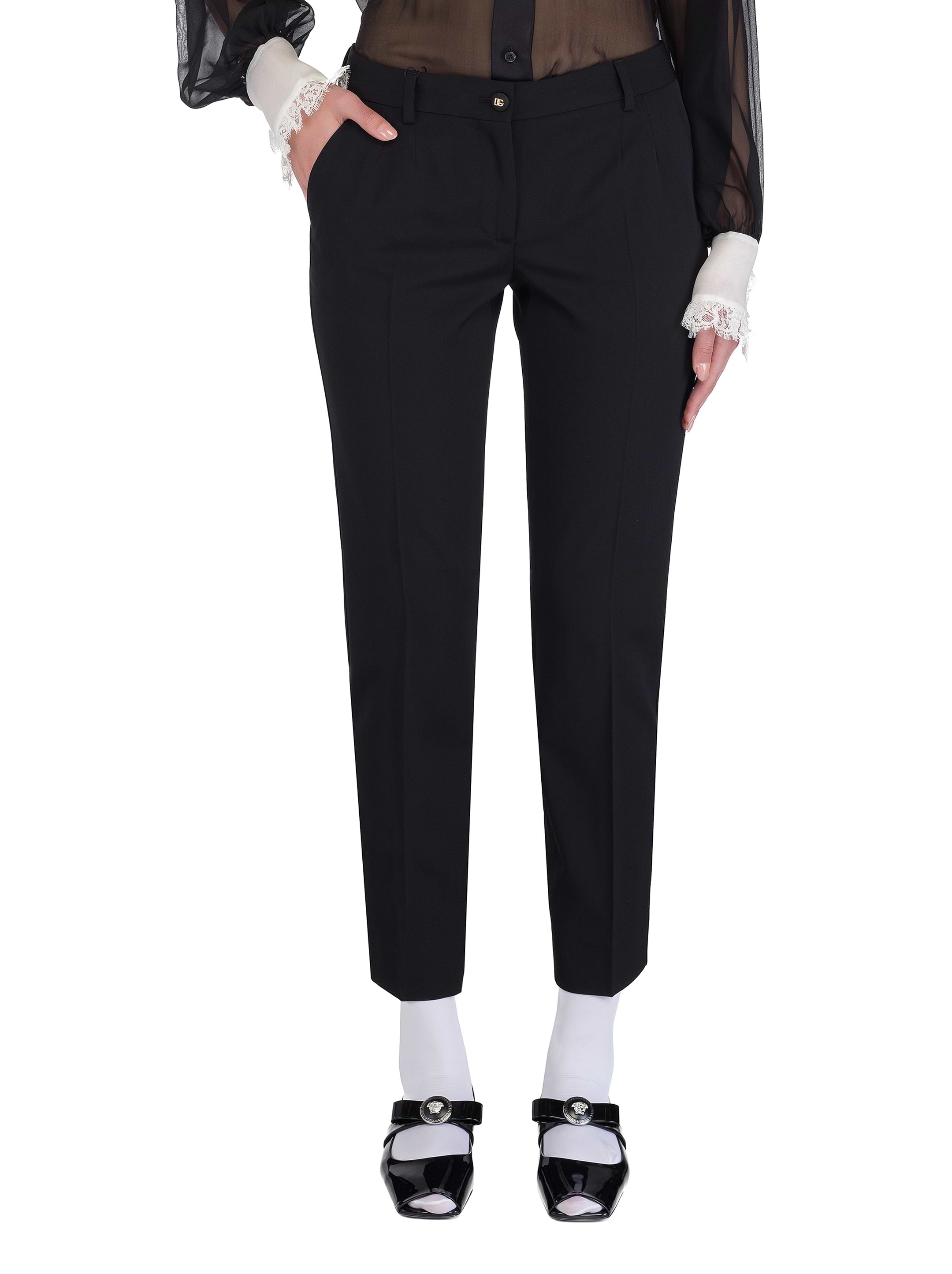 専用duduvava様POSTELEGANT/ Wool Twill Easy Dolce&Gabbana women's Classic woollen pants - buy for 620700