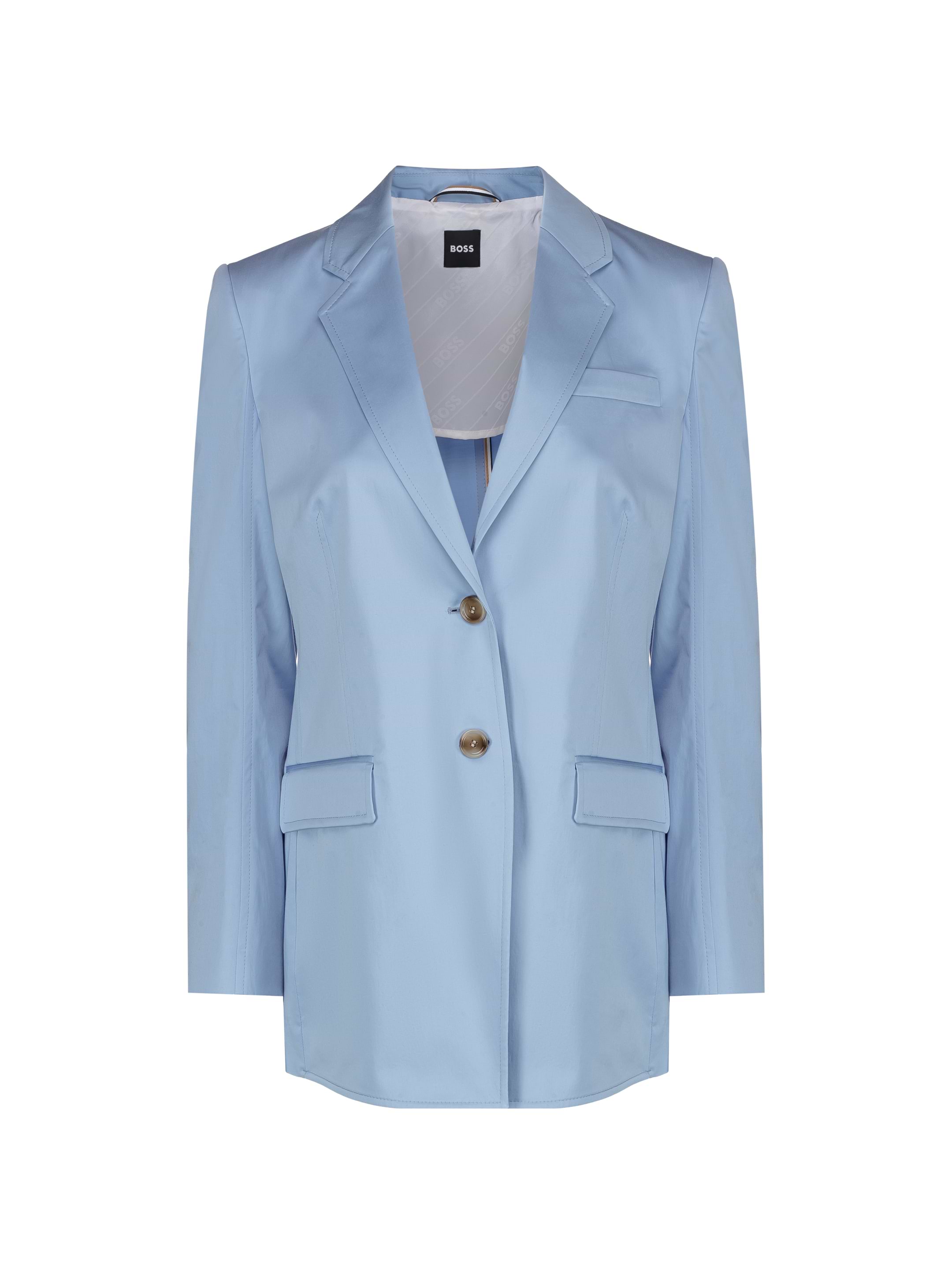 Kiton women's Satin single-breasted blazer - buy for 1520100