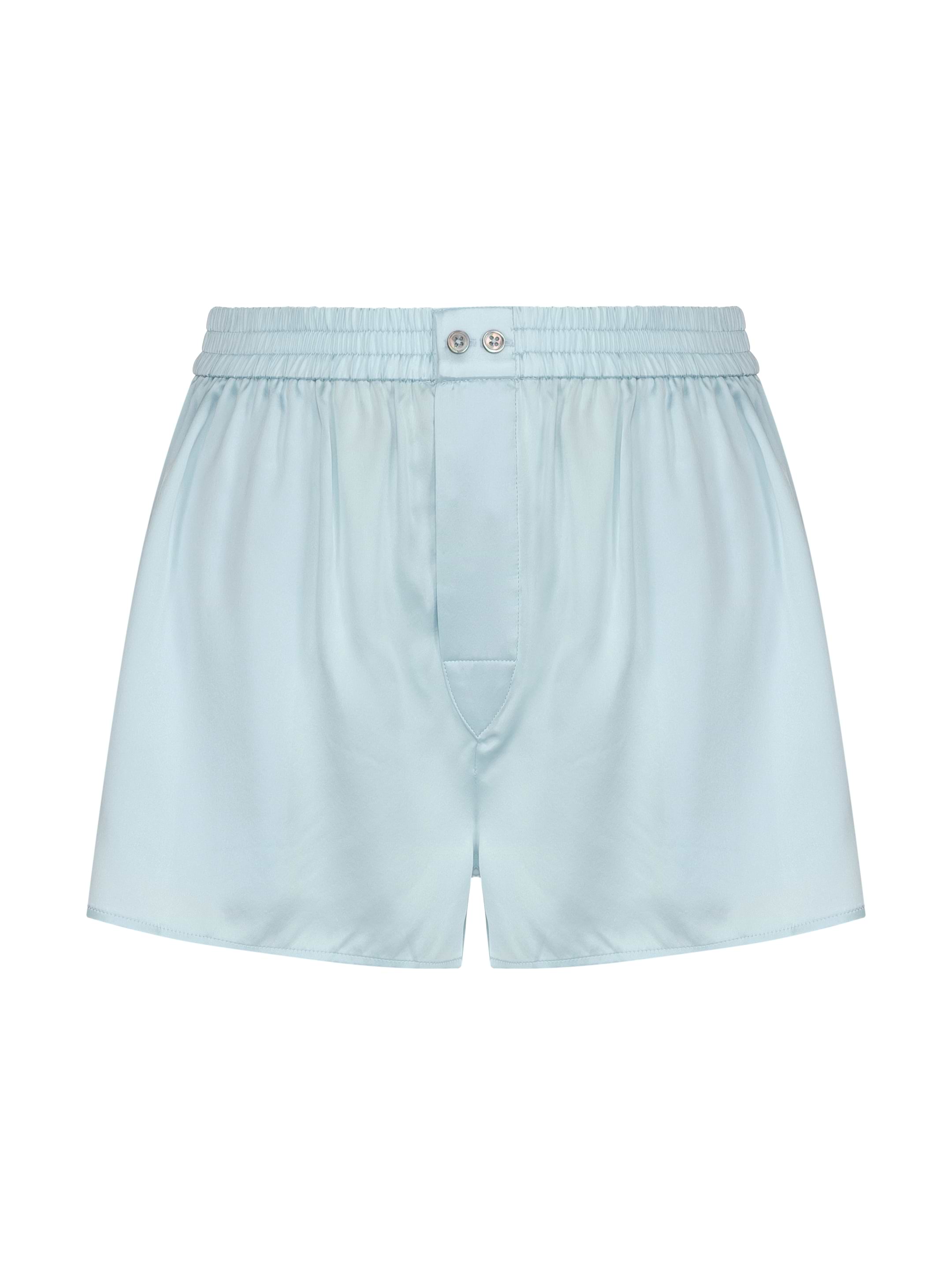 Alexander Wang women's Logo satin shorts - buy for 121600