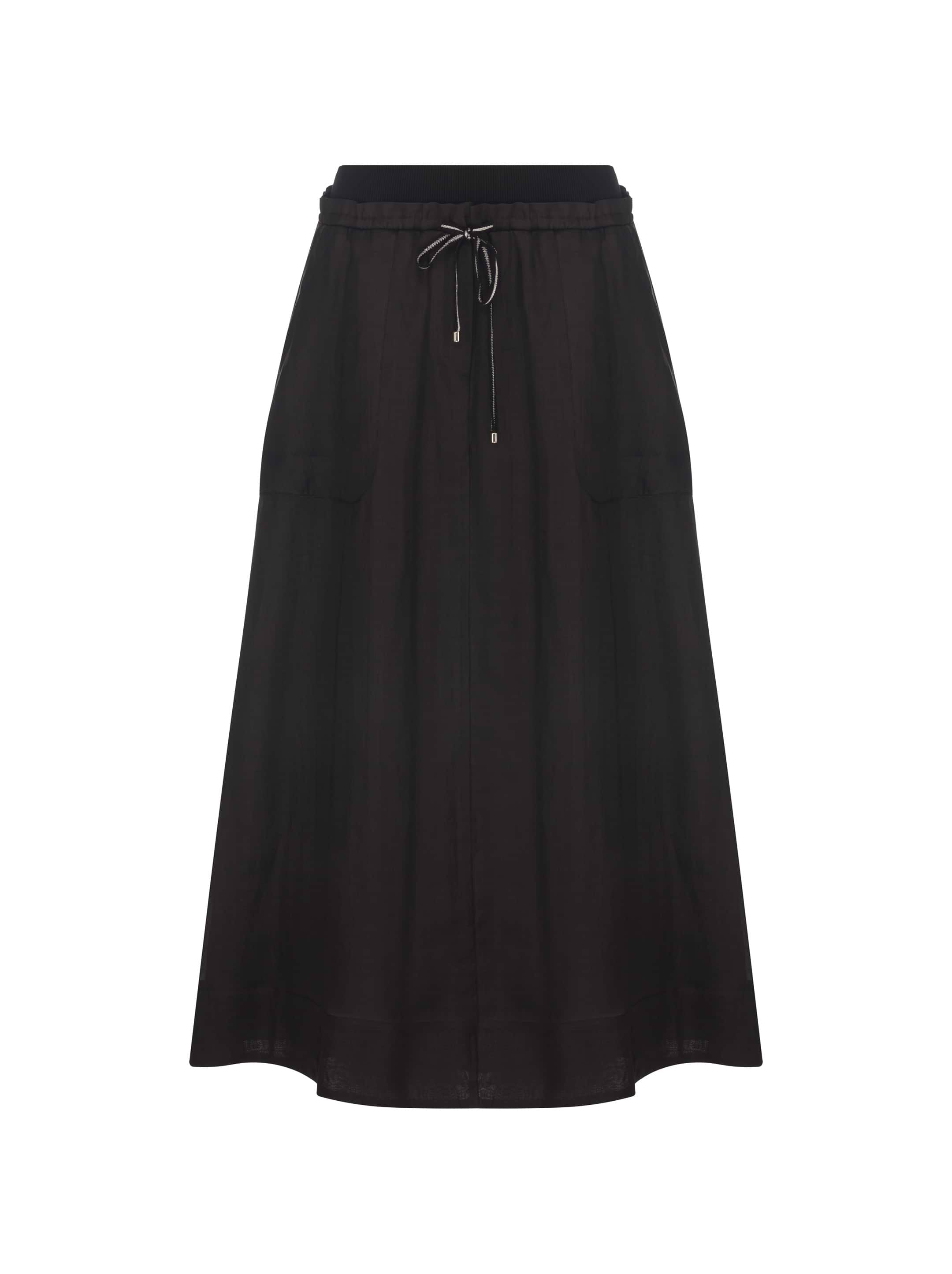 Cotton midi skirt Lorena Antoniazzi for women - buy in the