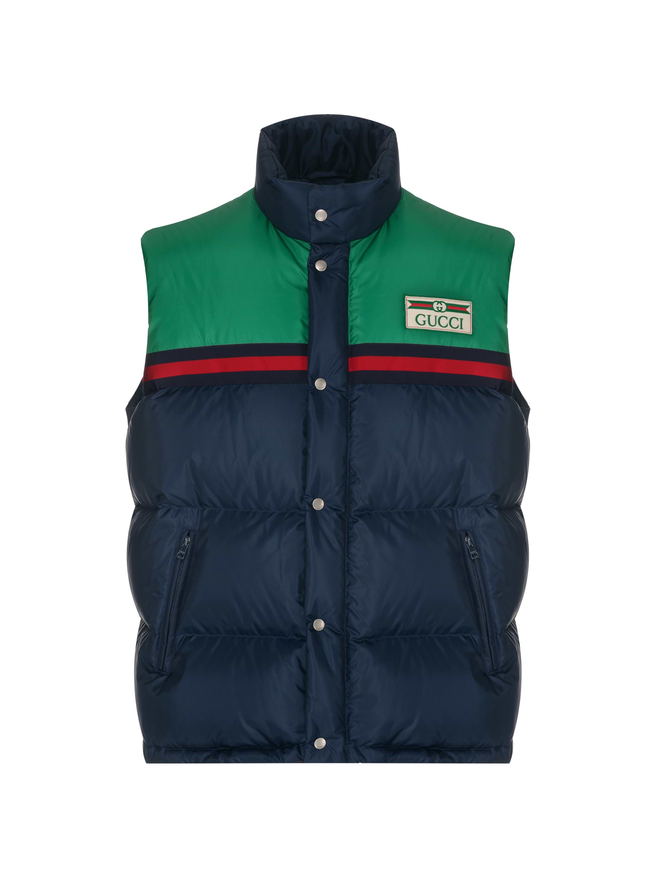 【VIP価格】DOLCE & GABBANA Green Alpaca Vest Dolce&Gabbana men's Quilted logo vest - buy for 595380 KZT