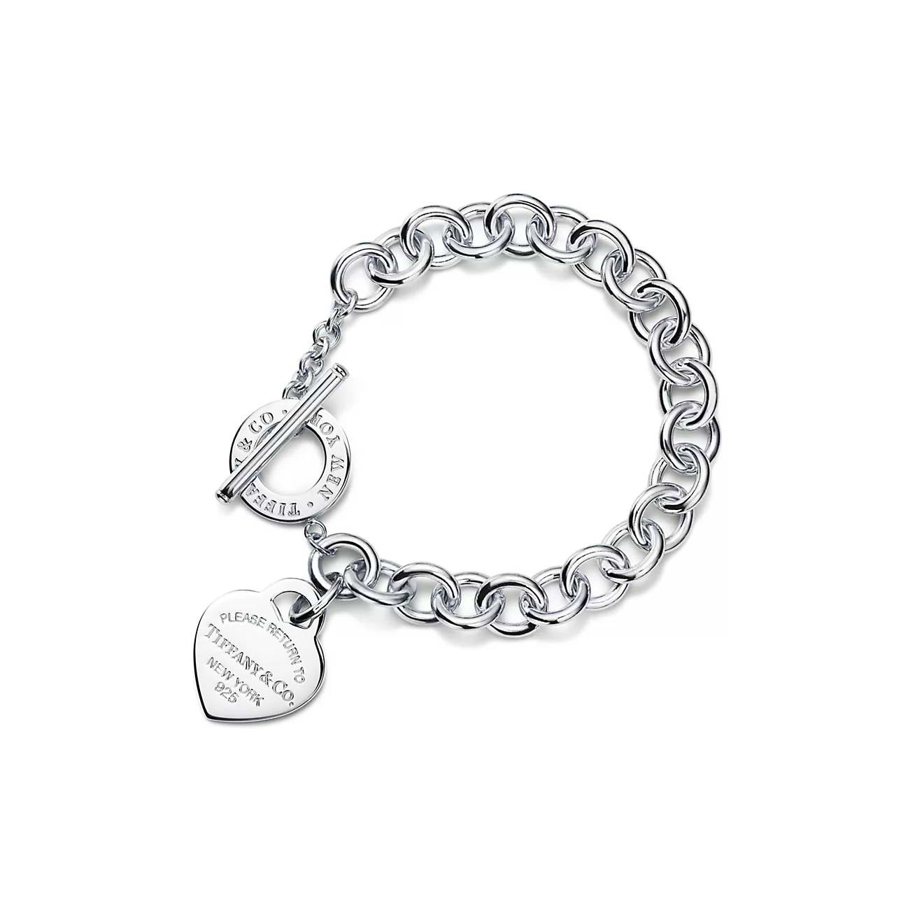 Tiffany & Co. Heart Tag Toggle Bracelet Return to Tiffany