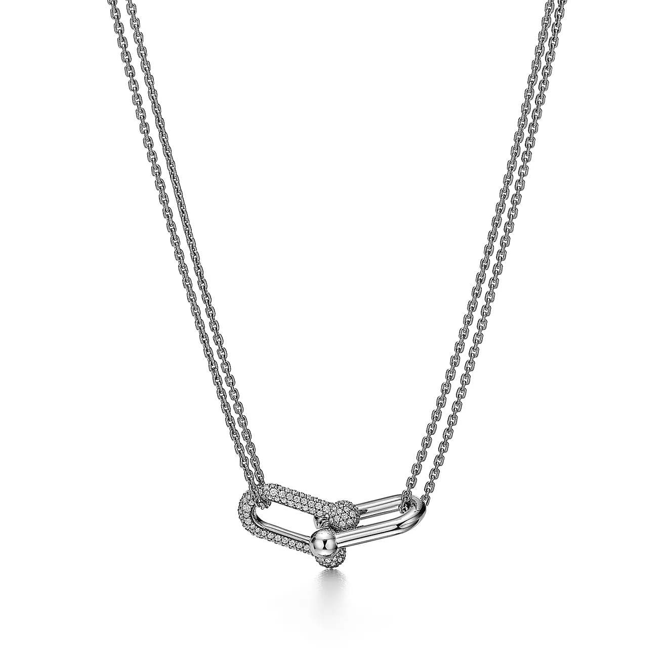 Tiffany & Co. Tiffany HardWear Large Double Link Pendant