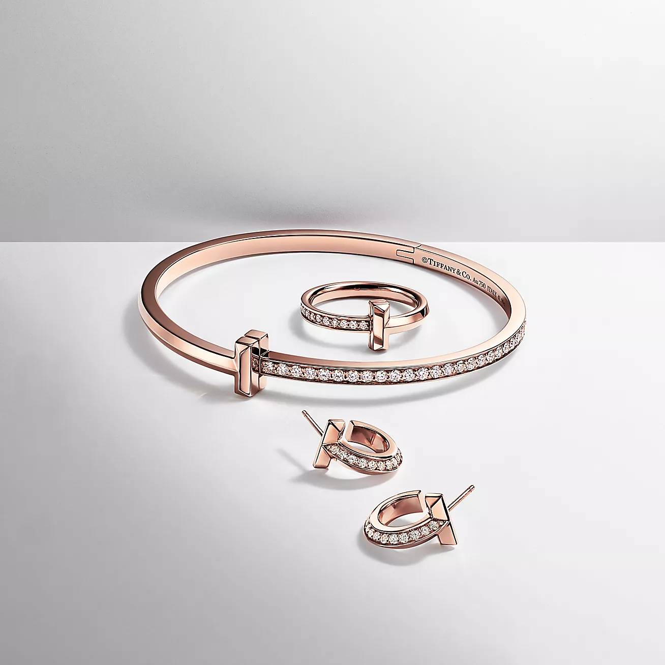 Tiffany & Co. Tiffany T T1 Ring Rose Gold - buy for 1454000