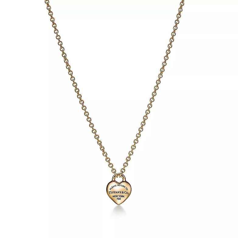 Tiffany Return to Tiffany® Full Heart Pendant Gold buy for