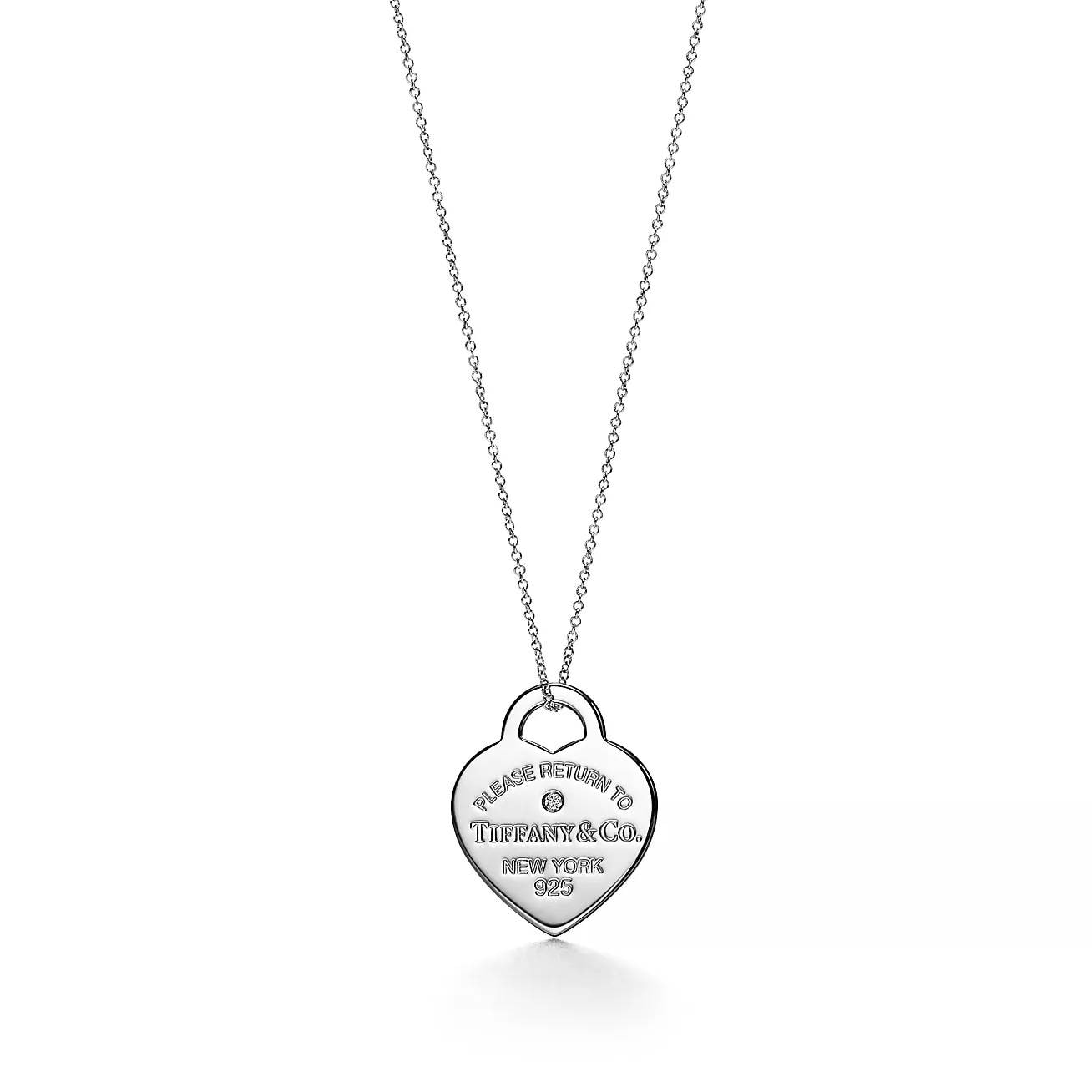Tiffany & Co. Return to Tiffany® Heart Tag Pendant Sterling