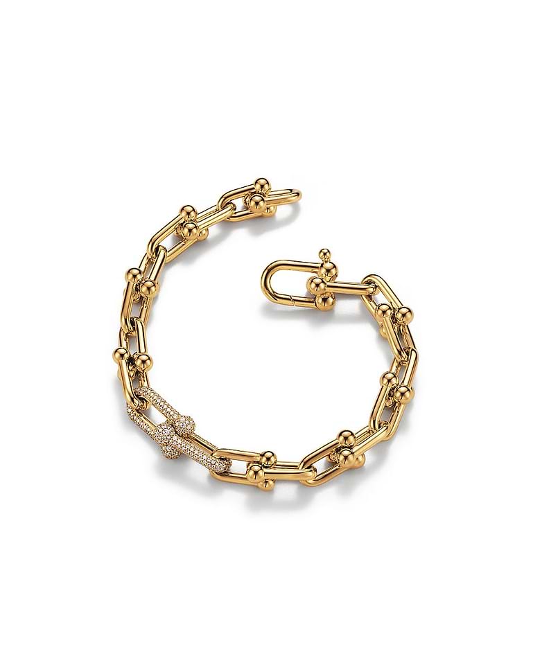 Tiffany Medium Link Bracelet Tiffany HardWear Gold buy for
