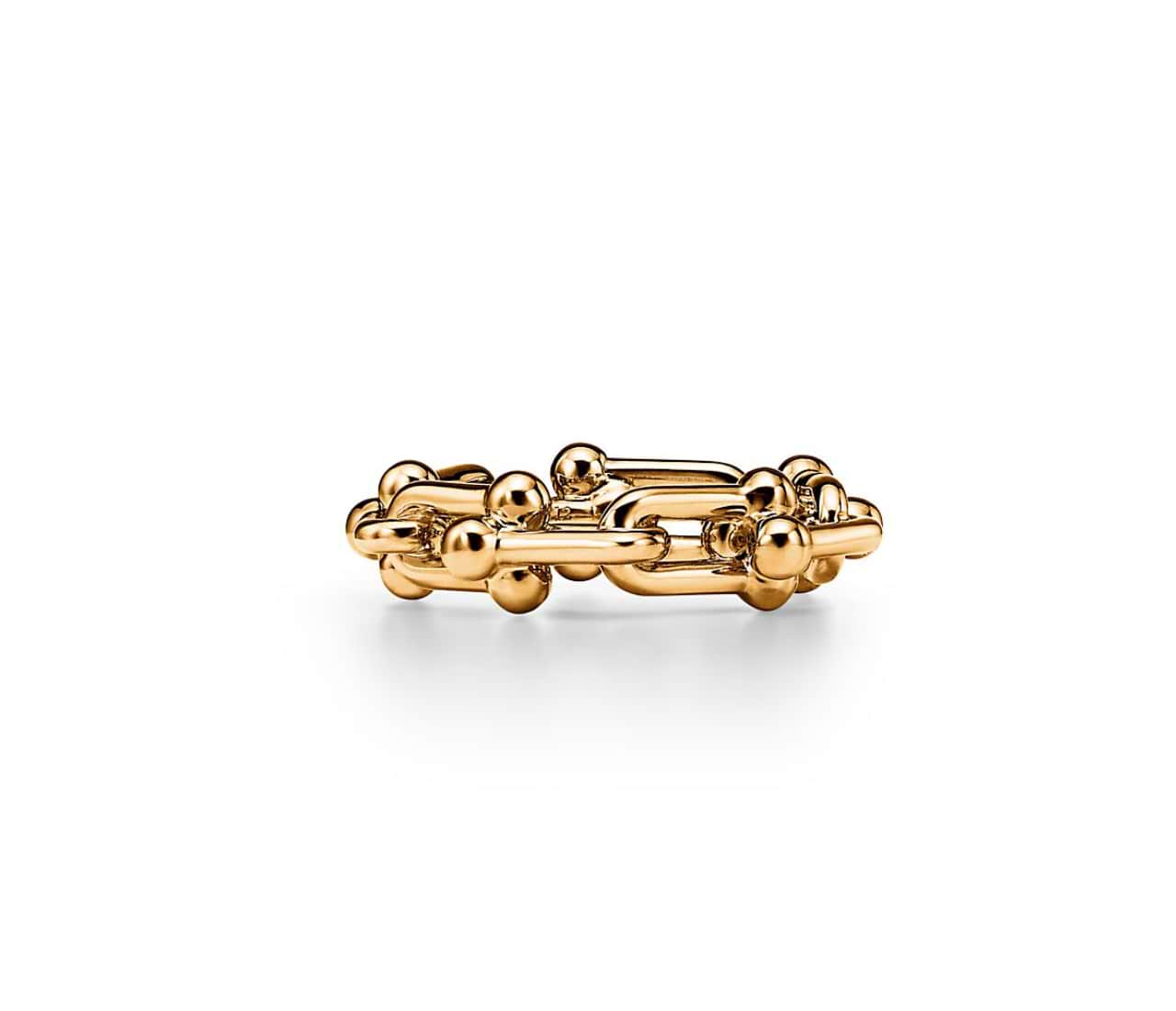 Tiffany Forever Band Ring in Platinum with a Half-circle of