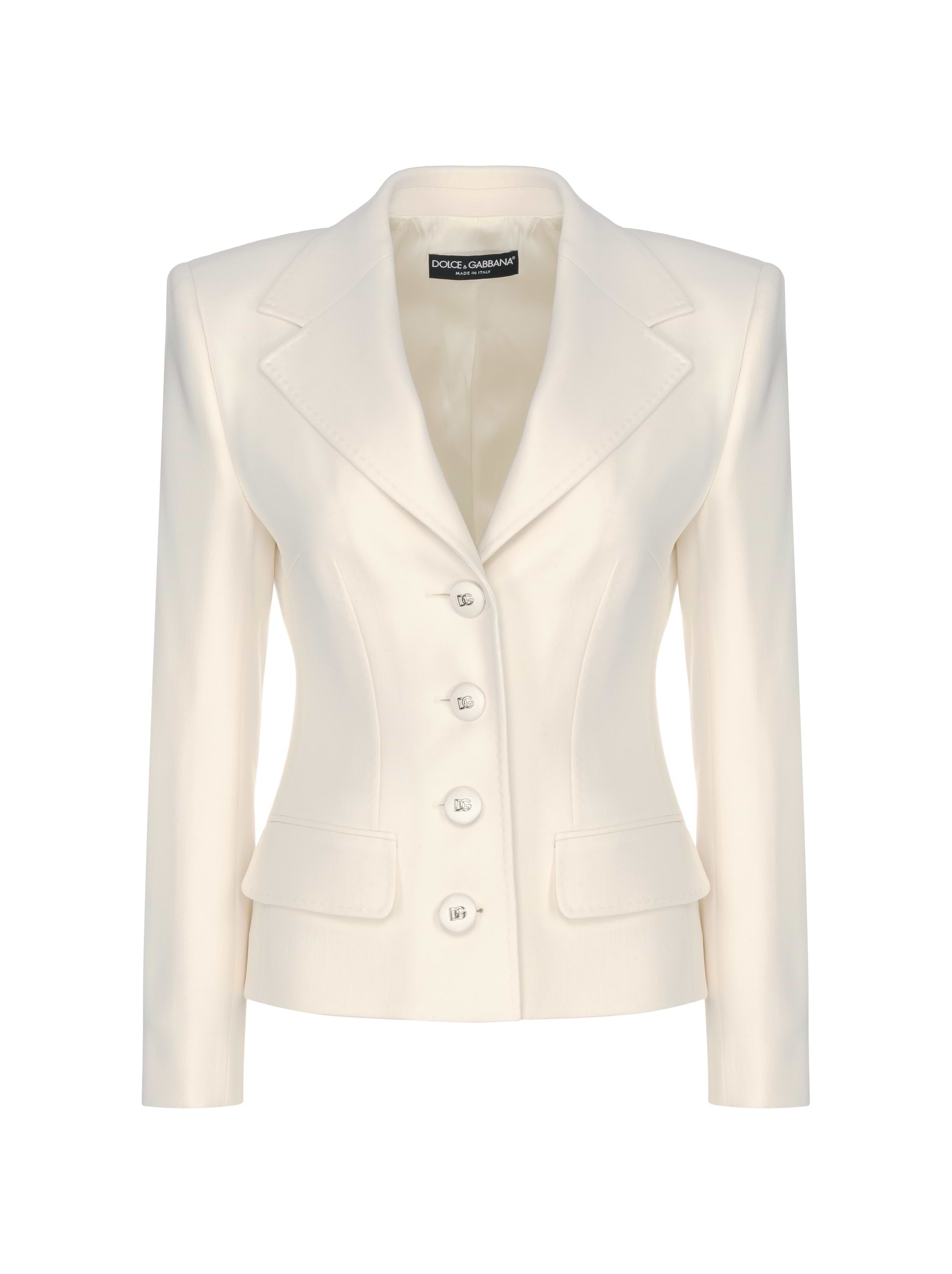 アウターその他 DOLCE & GABBANA Woman Blazer White F29Z8TFUCCS W0001 Dolce & Gabbana Outlet: Jacket woman - White | Dolce
