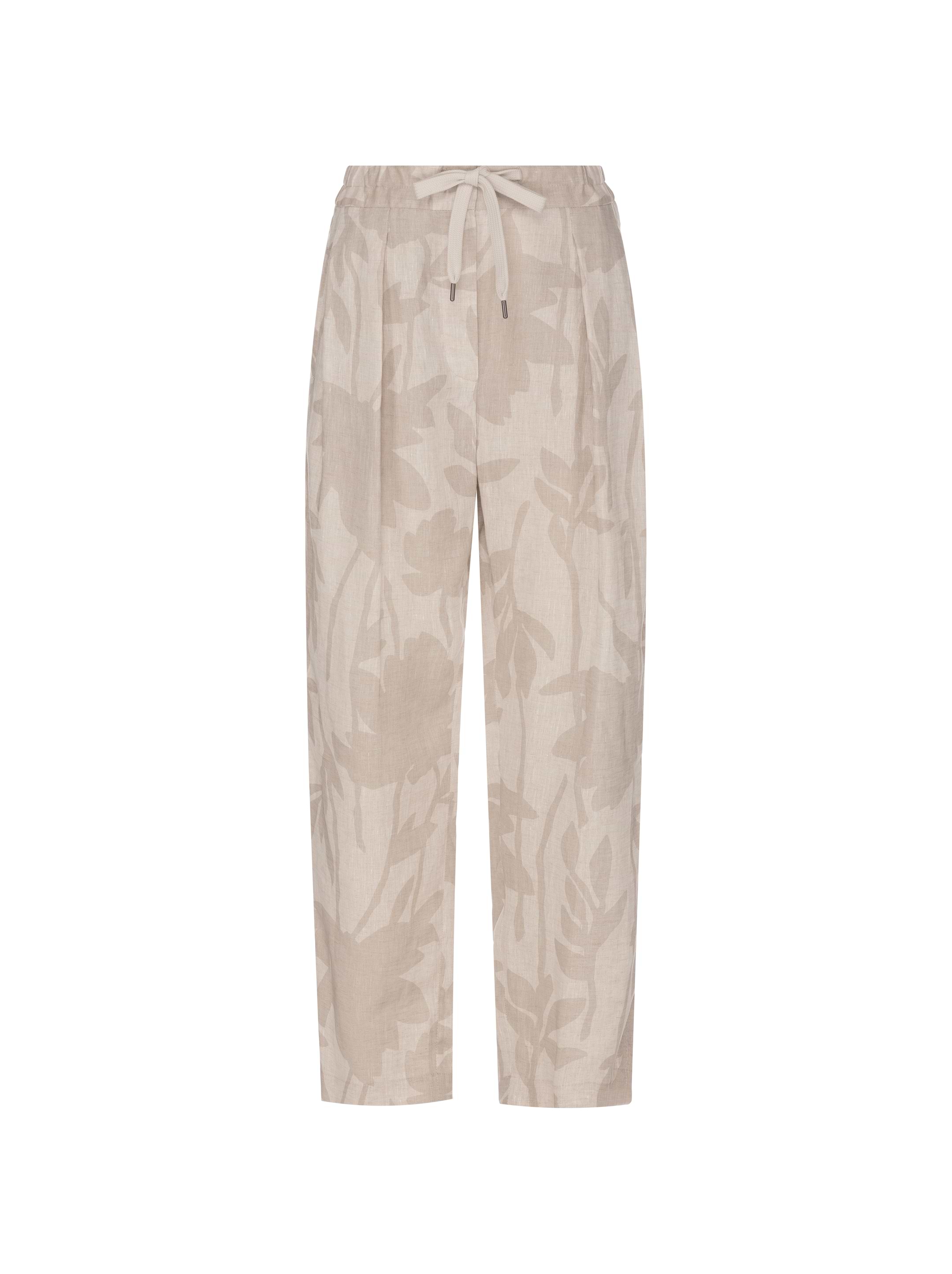 Brunello Cucinelli women's Linen wide-leg pants - buy for