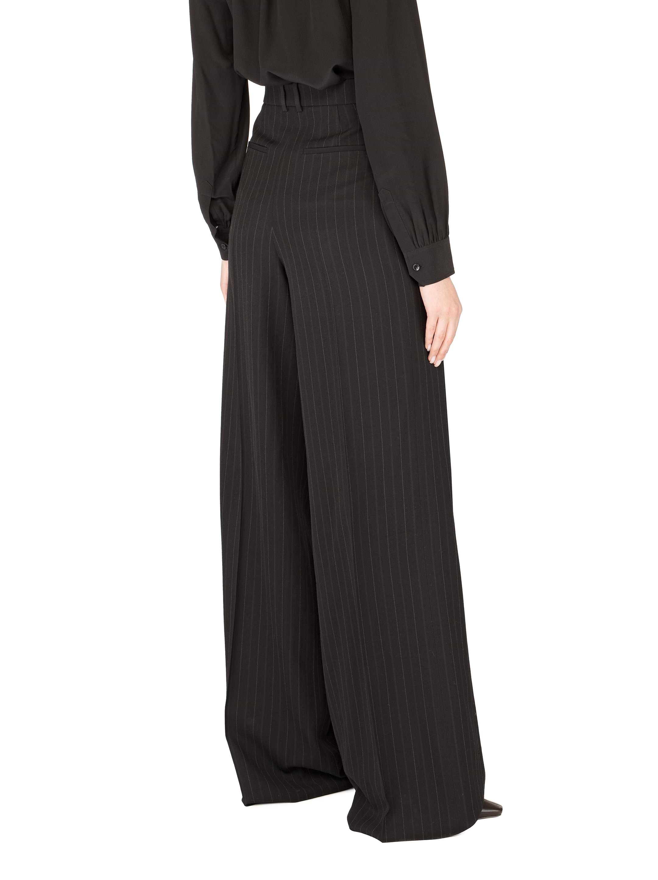 Saint Laurent women's Striped wide-leg pants - buy for