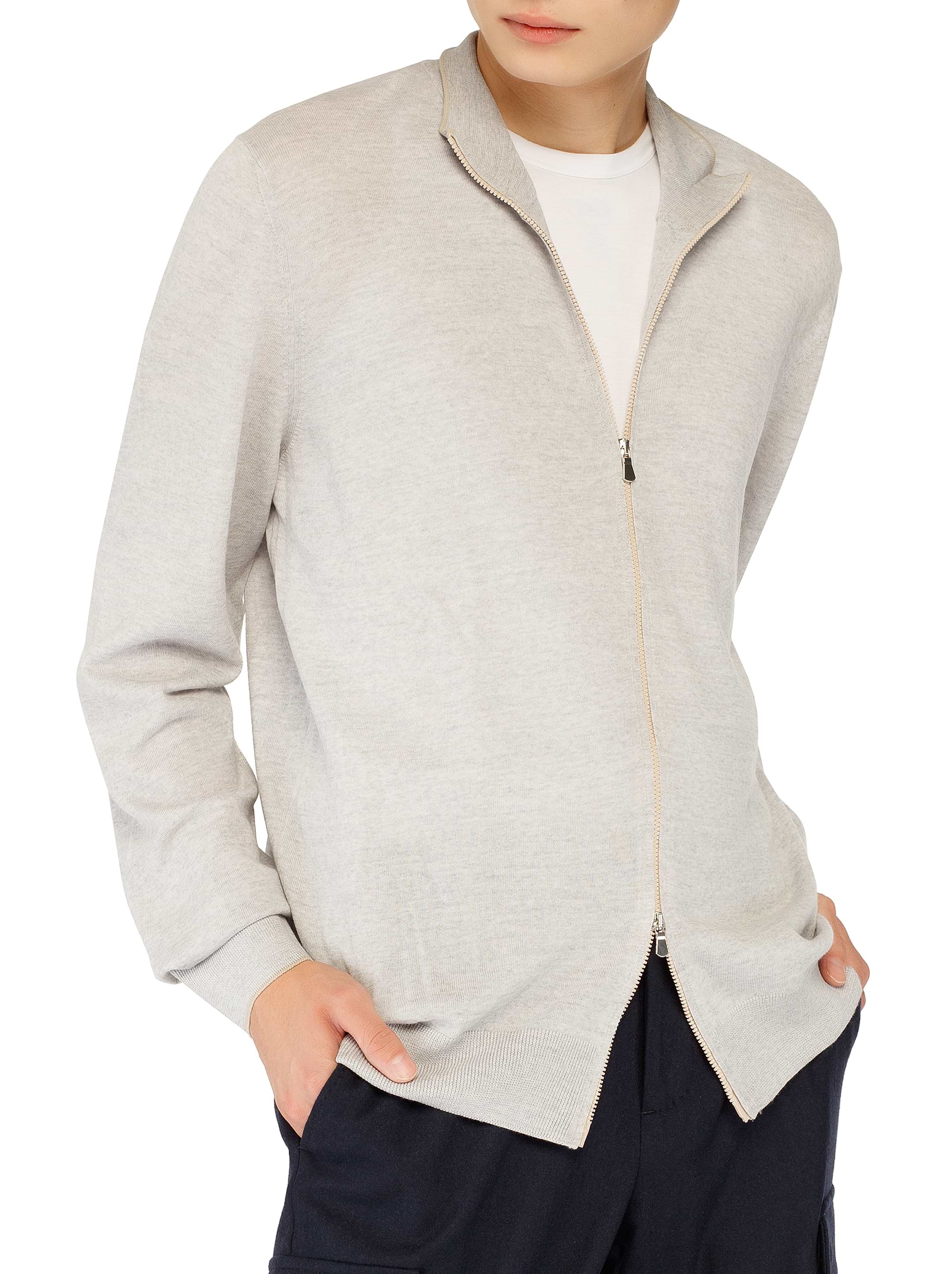 カタリスト Gran Sasso men's Zipped кnitted cardigan - buy for 248800