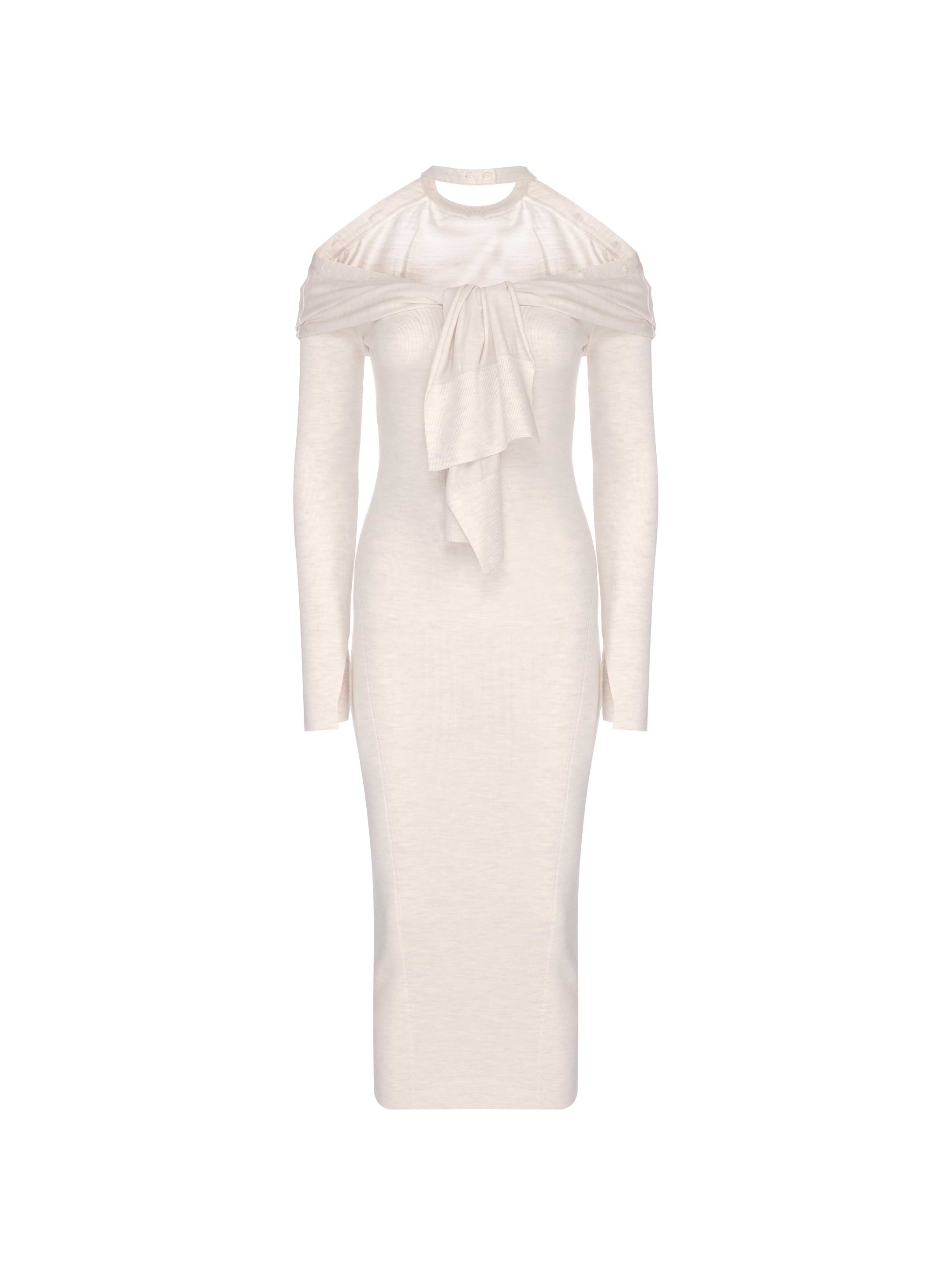 Jacquemus【ニットドレス☆オフホワイト】関税送料込 Jacquemus La Mini Robe Manta ドレス | イエロー | FARFETCH JP