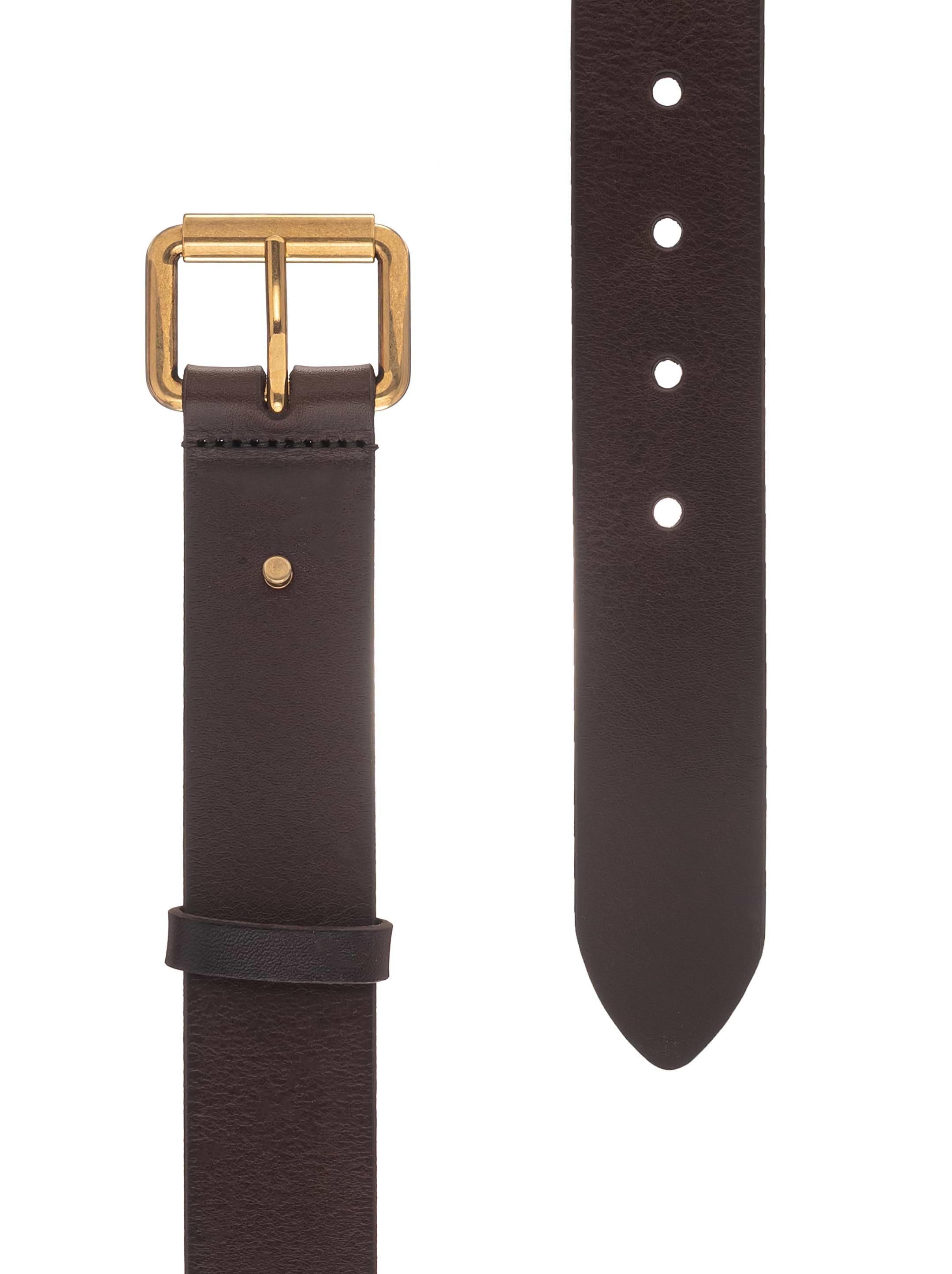【送料&関税込】Saint Laurent Leather Belt Saint Laurent Leather Belt, 85 cm