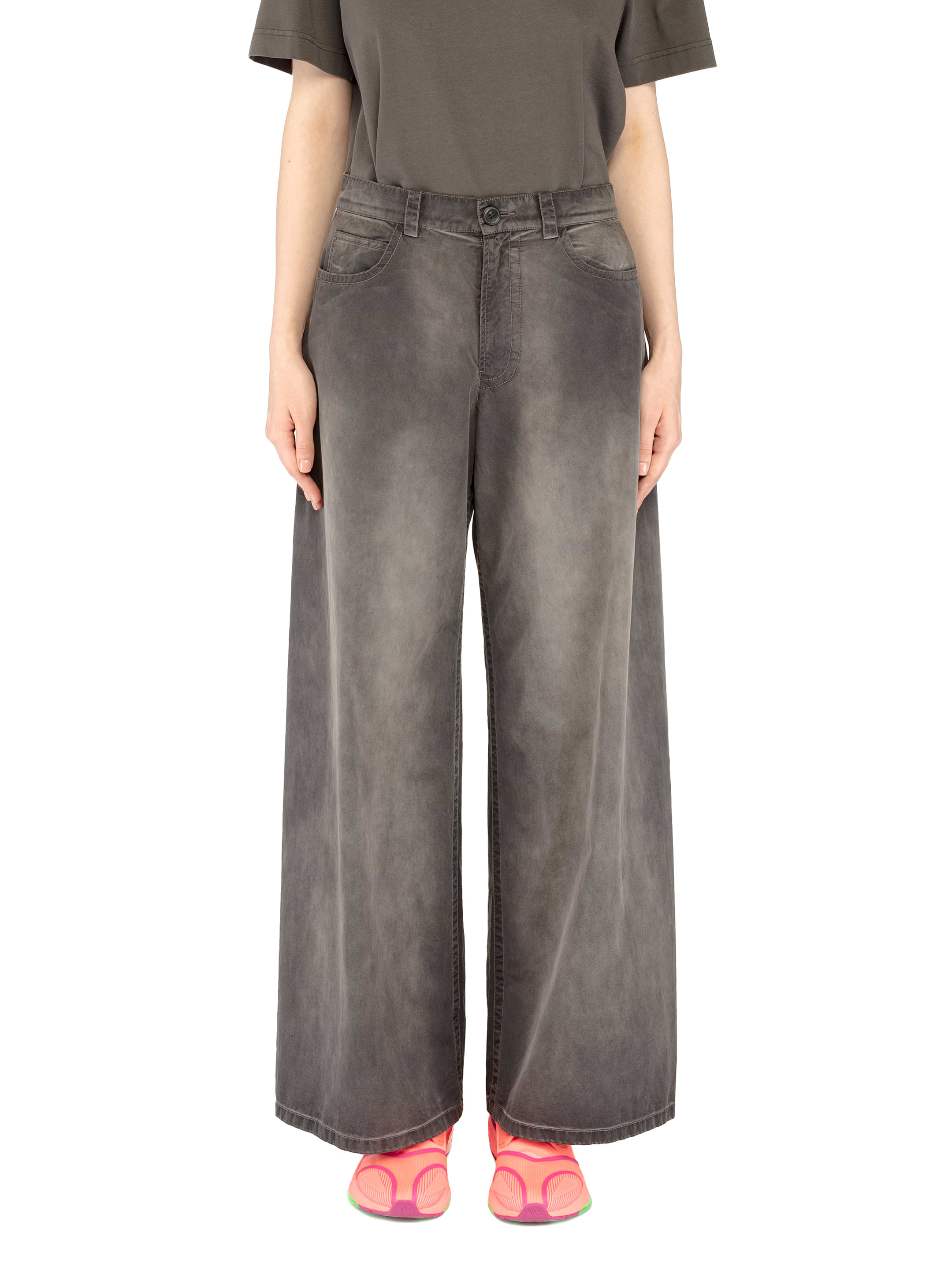 わーん Distressed wide-leg pants Alexander Wang for women - buy in