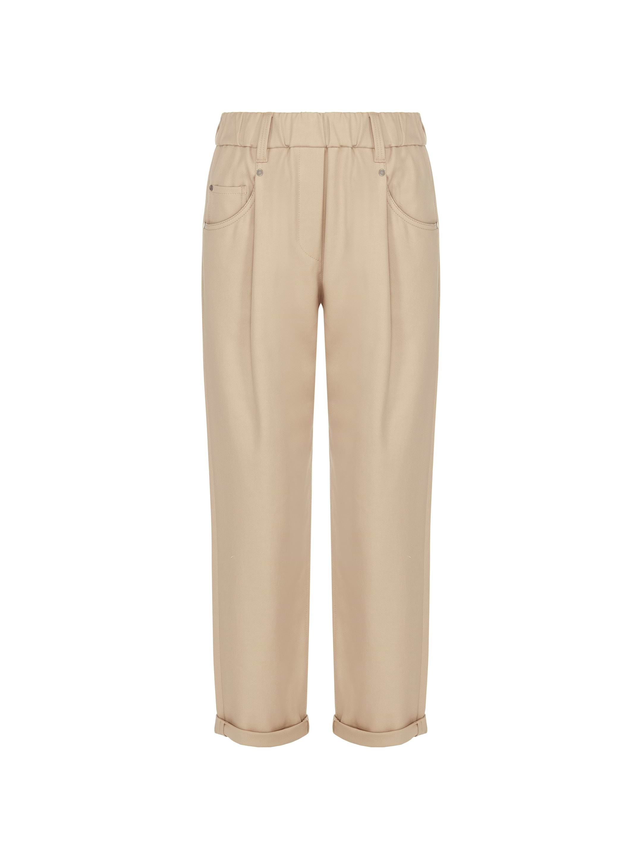Cropped pants with cuffs Brunello Cucinelli for women - buy