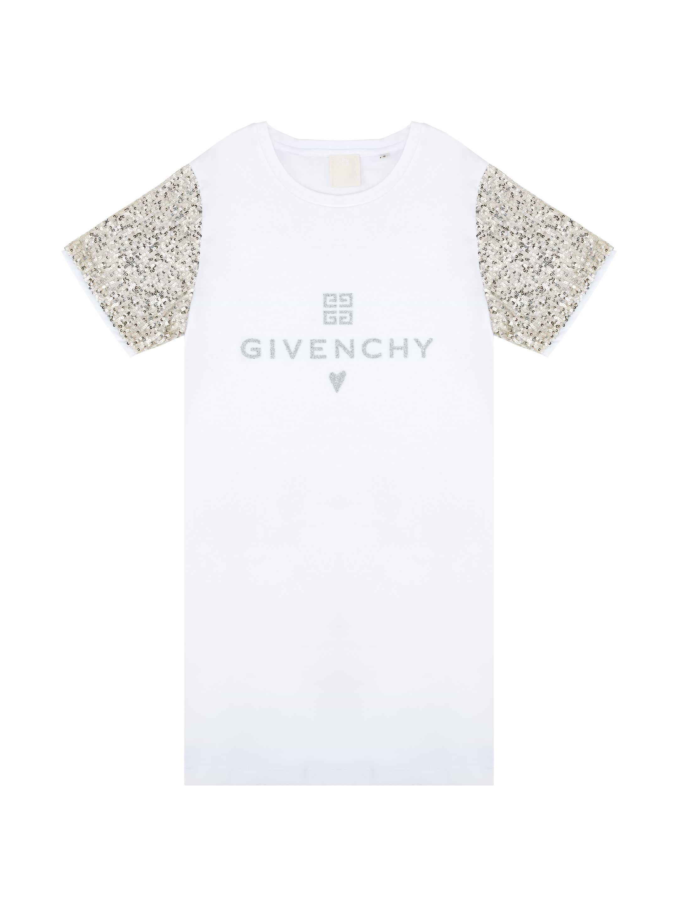 Givenchy kids' T-shirt dress with sequins - buy for 147700