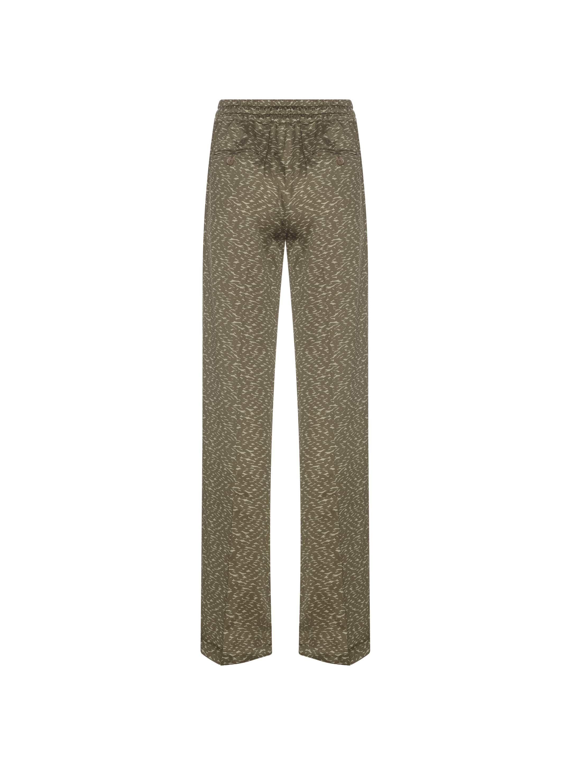 Kiton women's Printed wide-leg pants - buy for 497600 KZT in
