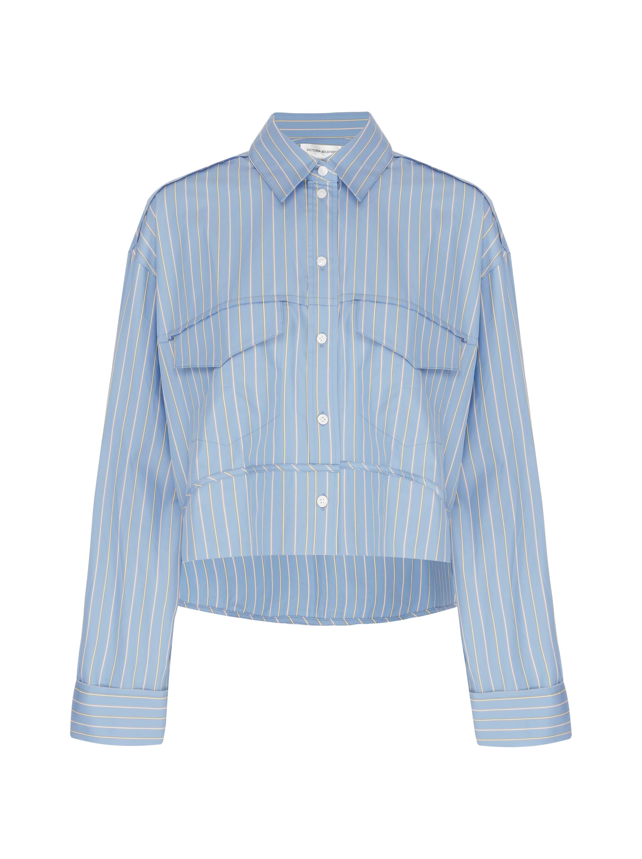 Asymmetrical striped shirt Victoria Beckham for women - buy
