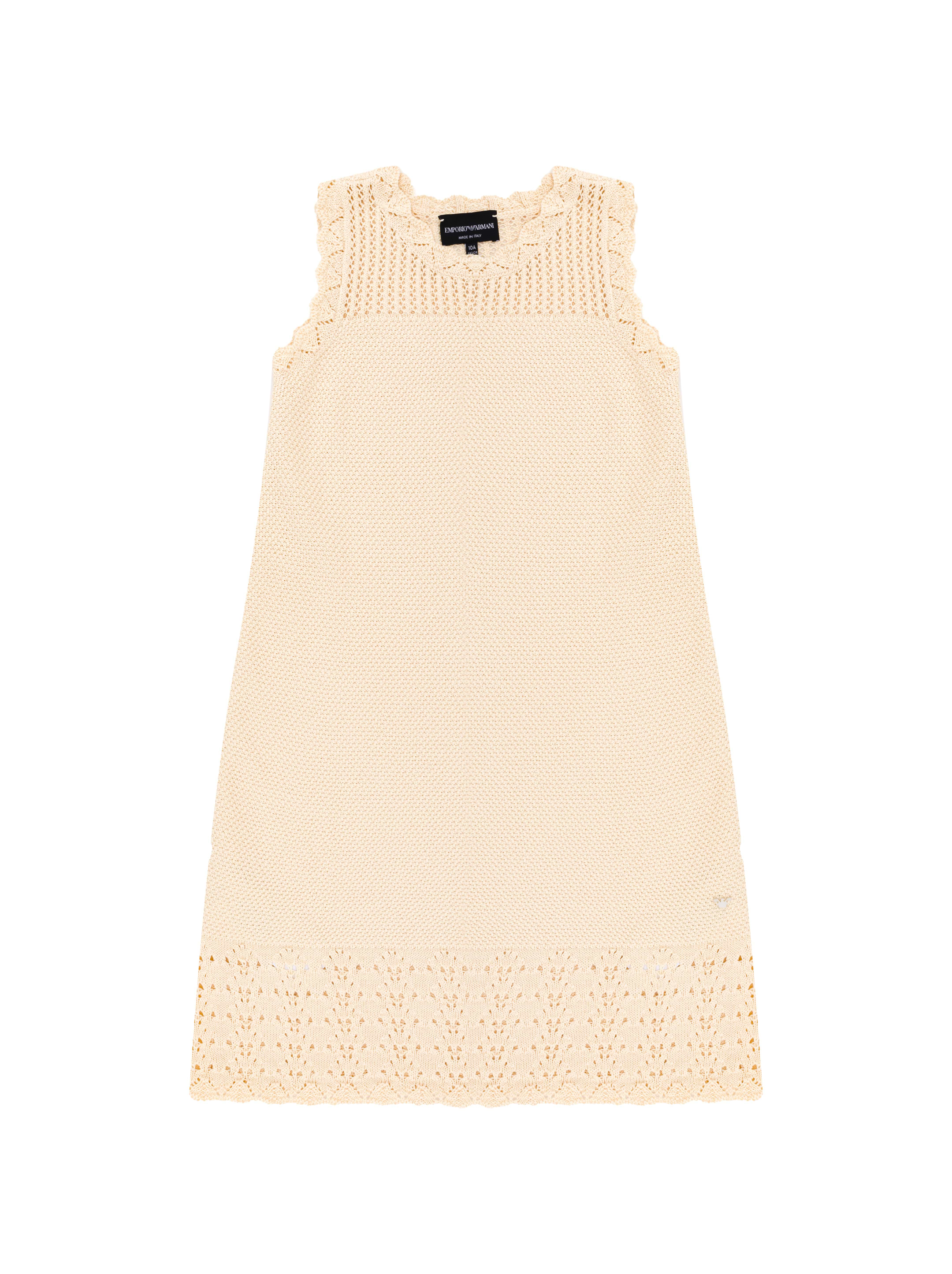 EMPORIO ARMANI kids' Knitted dress with logo - buy for