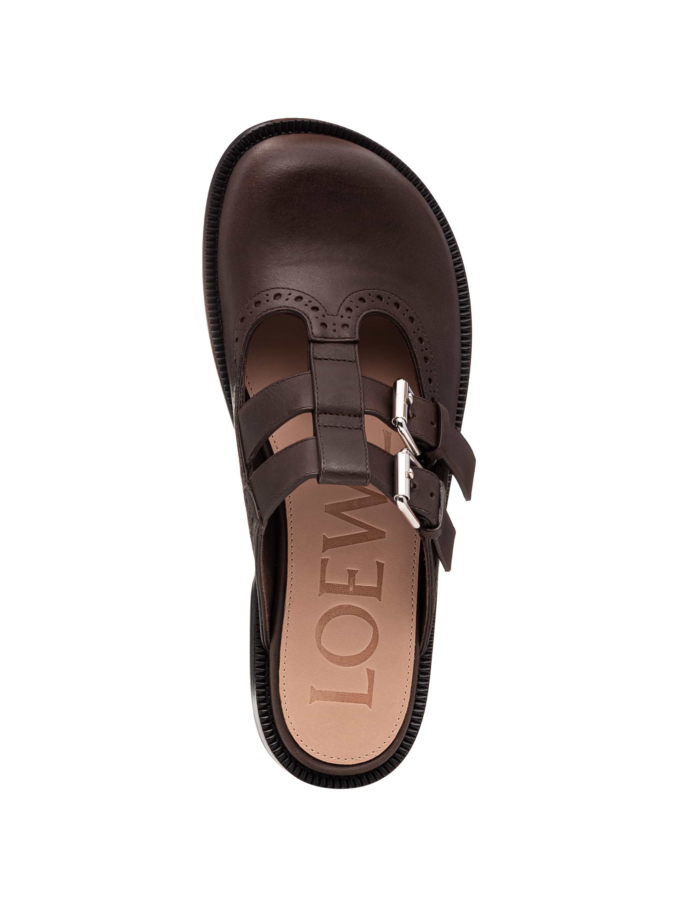 Loewe women's Mary Jane leather mules - buy for 252850 KZT