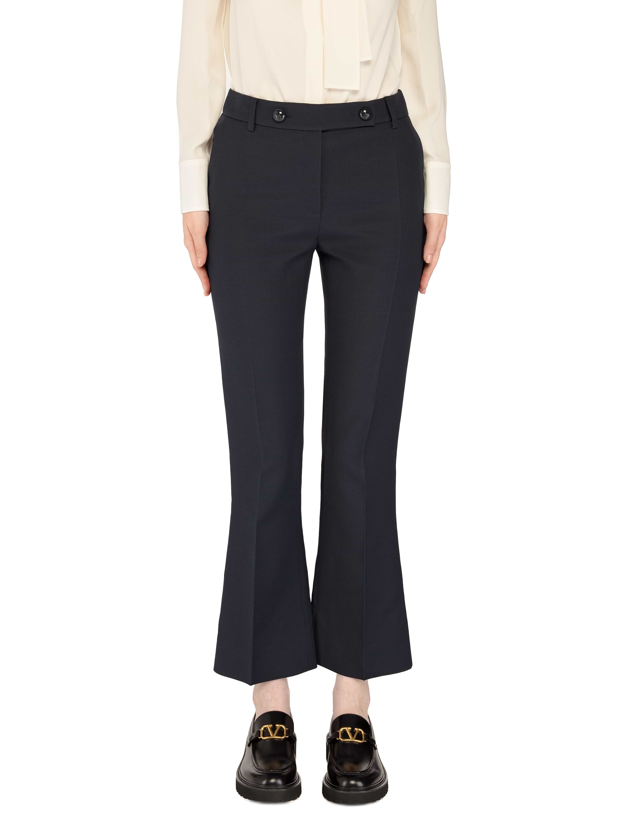 パンツ VALENTINO Woman Pants Black 6B0RB6F08VB 0NO Valentino Trousers for women (black color_ | Shop at Symbol