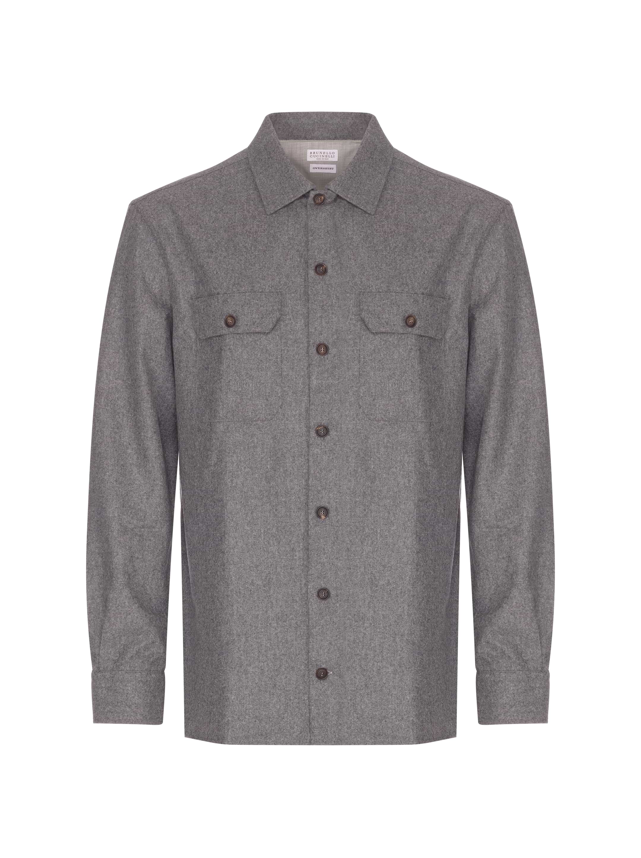Woolen overshirt Brunello Cucinelli for men - buy in the