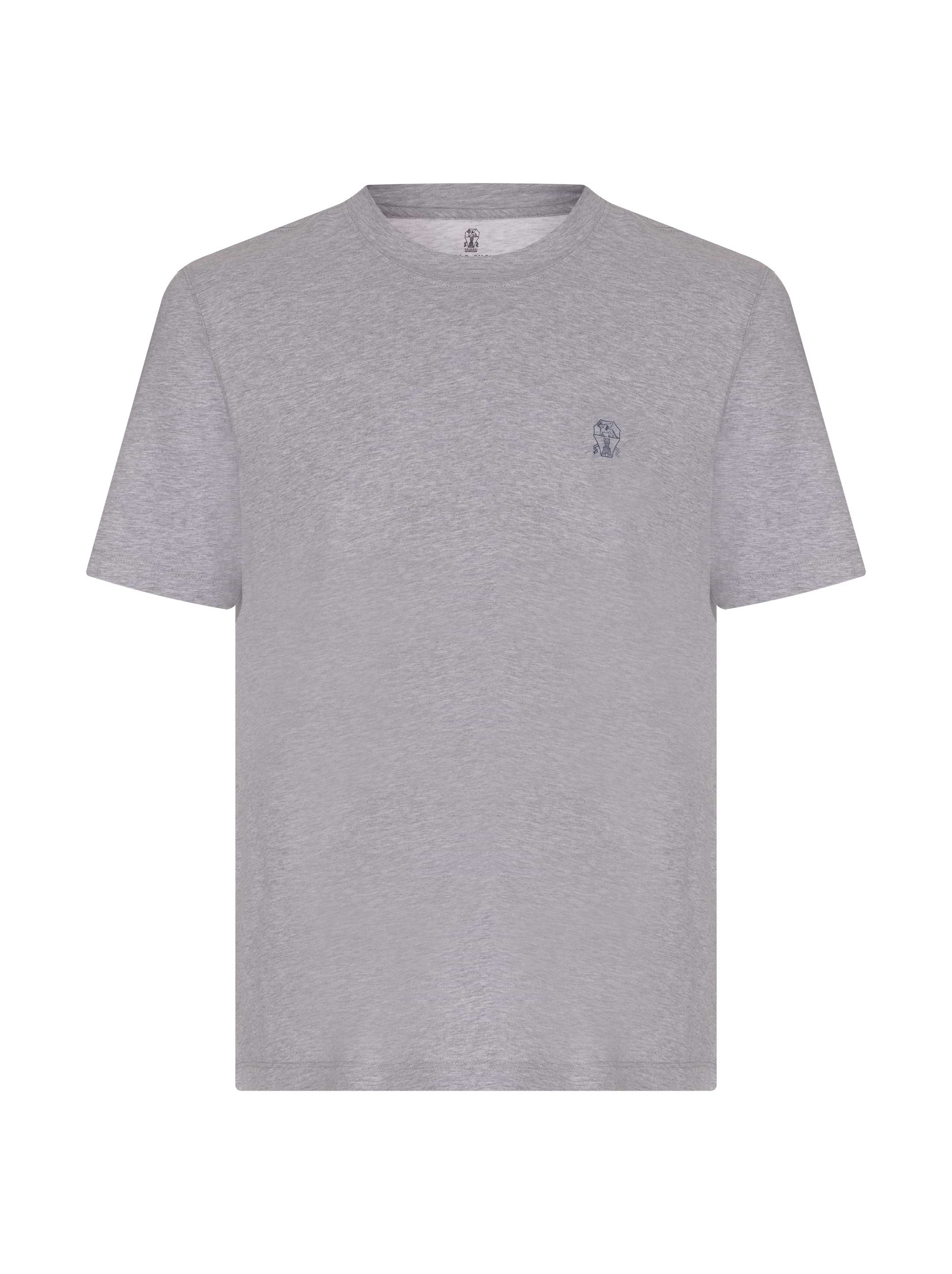 Brunello Cucinelli men's Logo cotton t-shirt - buy for