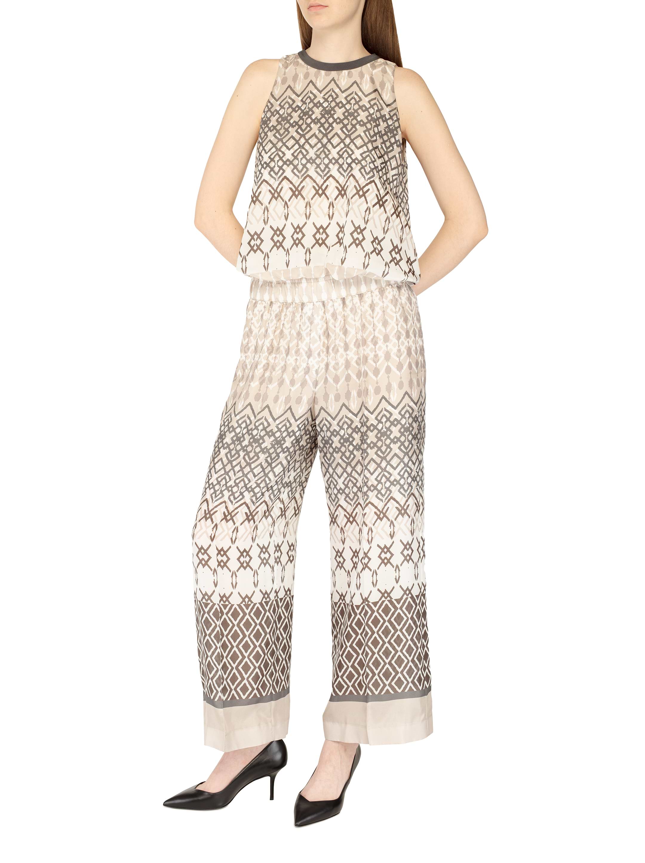 Brunello Cucinelli women's Silk top with print - buy for