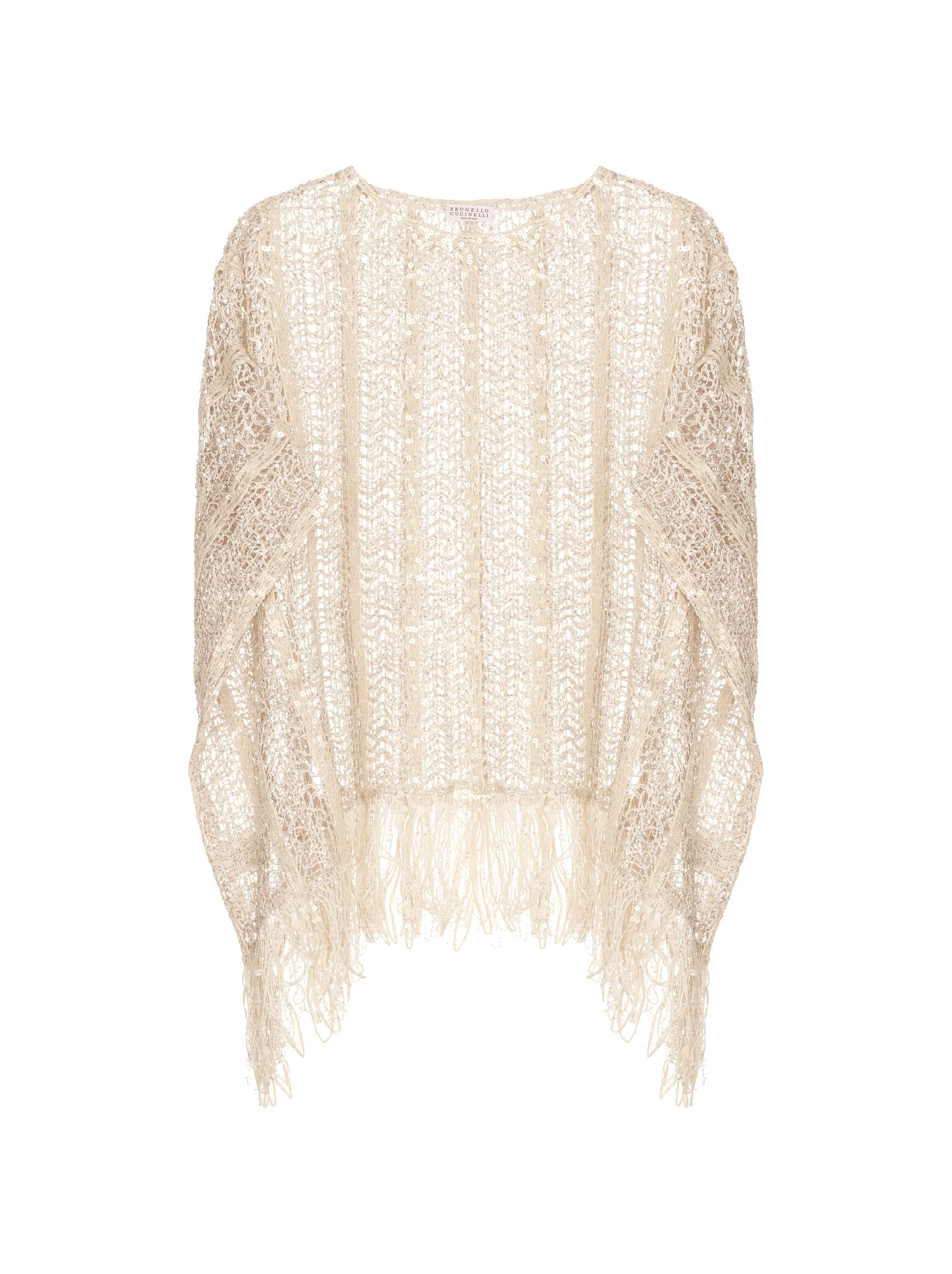 BRUNELLO CUCINELLI☆美品☆ Brunello Cucinelli women's Sequin embellished cape - buy for