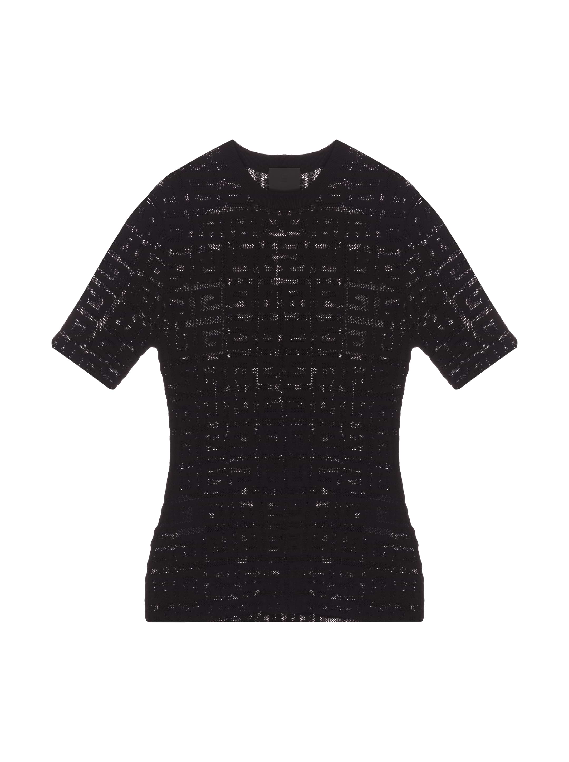 【送料&関税込】Givenchy Cropped Monogram Top givenchy-gnawed-blue-Top-Crop-