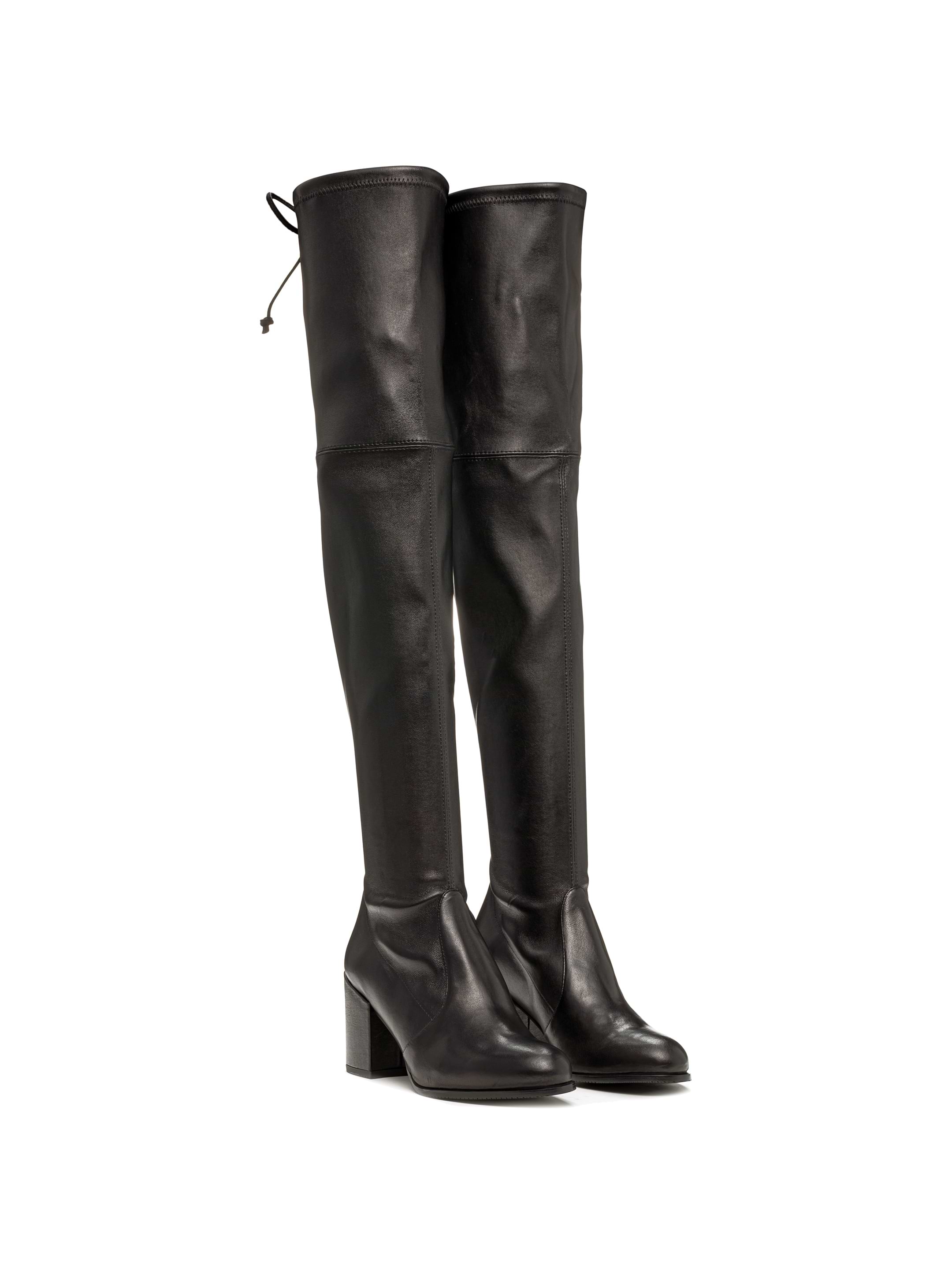 Stuart Weitzman women's Tieland leather over knee boots buy for