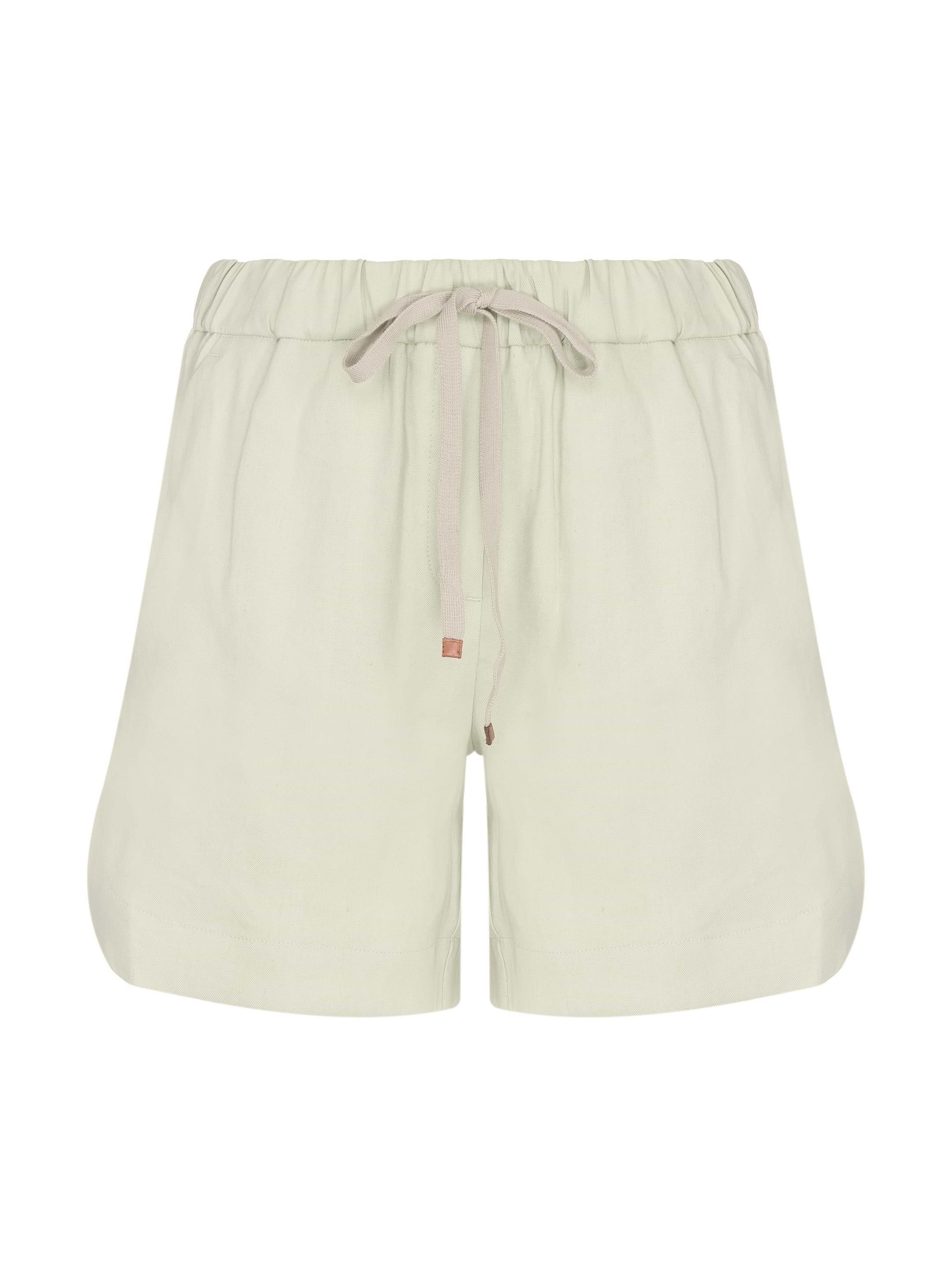 パンツ LORENA ANTONIAZZI Women Shorts  Burmudas P2550PA70A 3347 30 Lorena Antoniazzi women's Linen shorts with drawstring - buy
