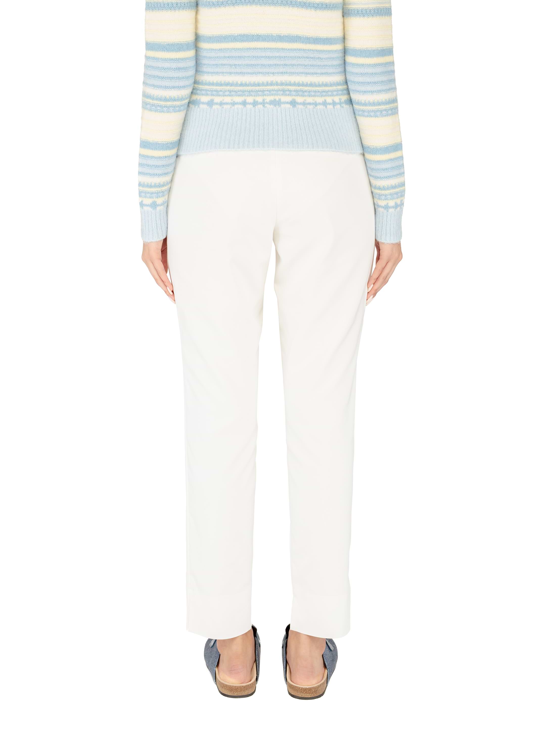 Lorena Antoniazzi women's Tapered trousers with slits - buy