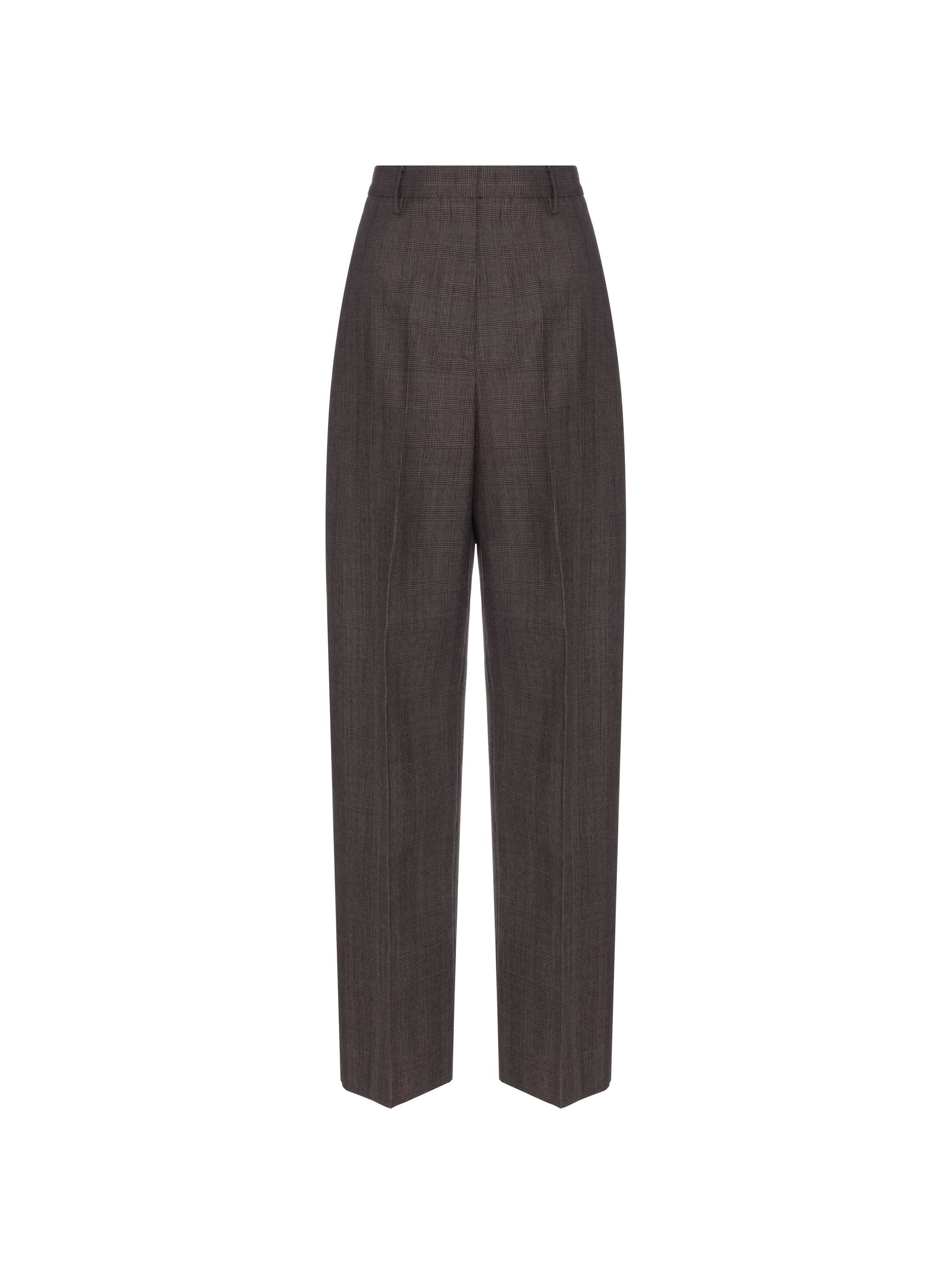 Checkered wide-leg pants Fabiana Filippi for women - buy in