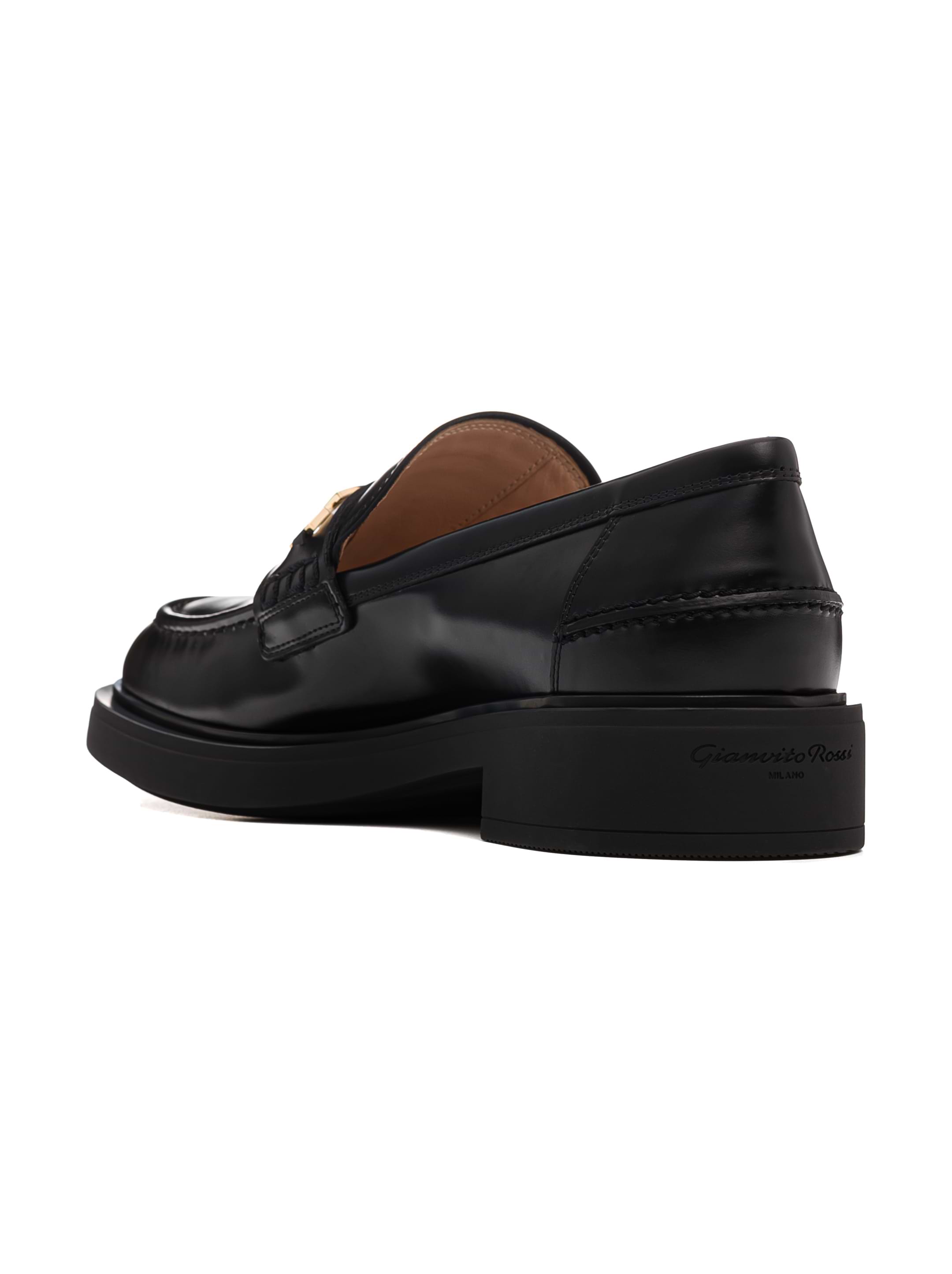 【送料&関税込】Gianvito Rossi Martine Round Toe Loafers Martine Rose round-toe slip-on Loafers | Black | FARFETCH