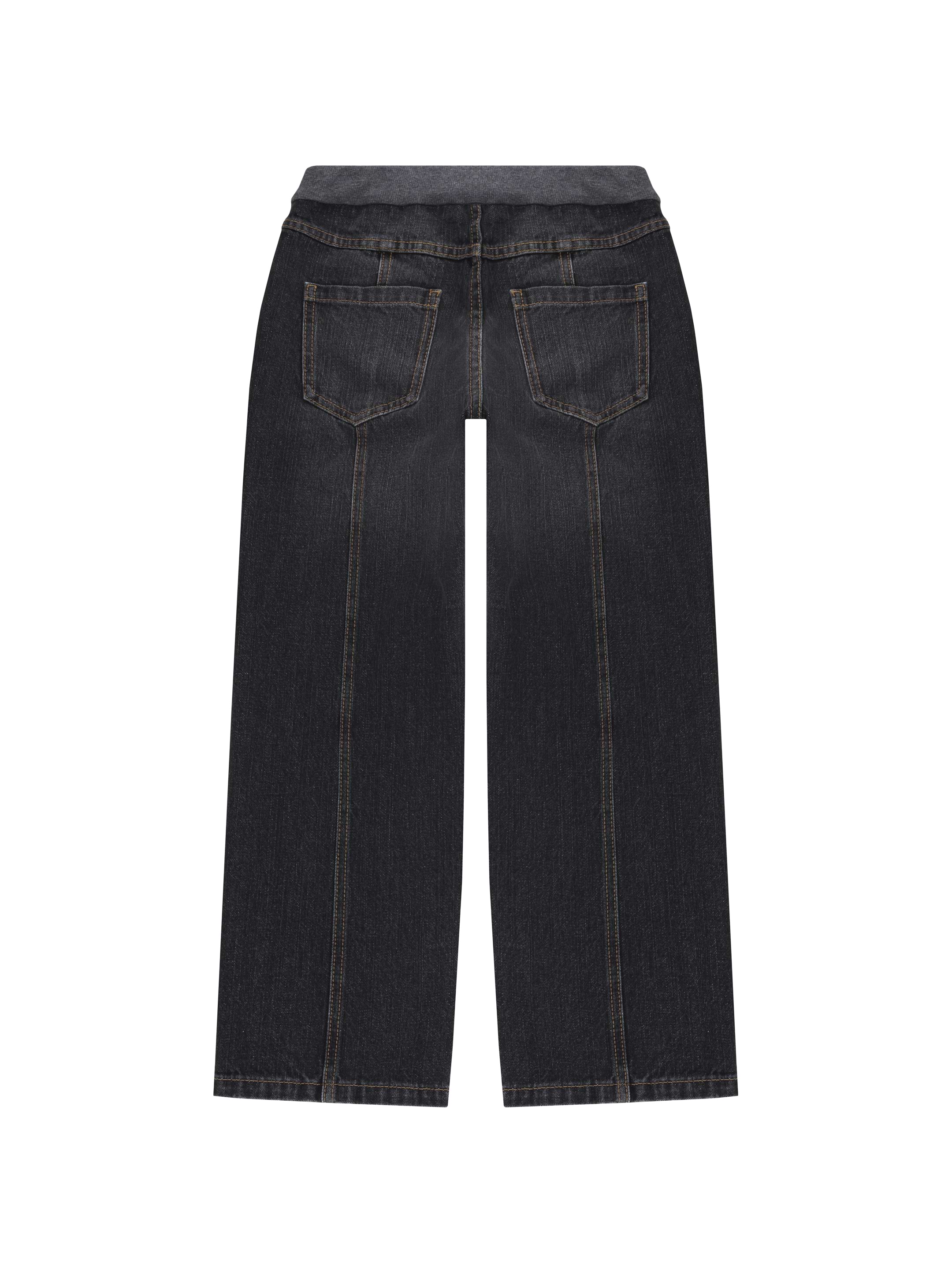 デニム・ジーパン BRUNELLO CUCINELLI Woman Jeans Black MA095P5847 C8999 Brunello Cucinelli Cotton Jeans MA095P5847-C8999 BLACK STONE