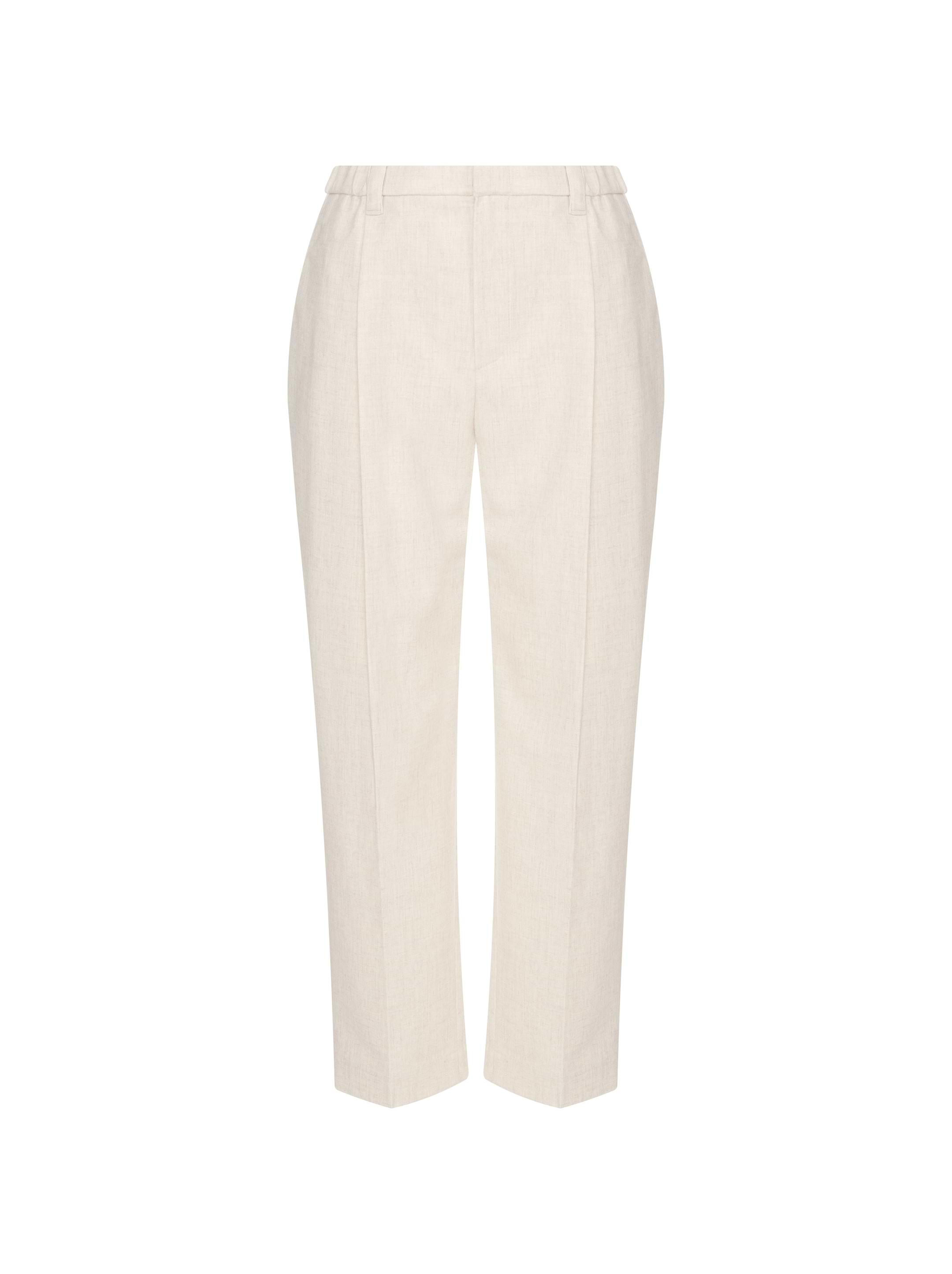 パンツ BRUNELLO CUCINELLI MB162P8417 Trousers Pantalone BRUNELLO CUCINELLI wool trousers 'Italian Fit' grey | BRAUN
