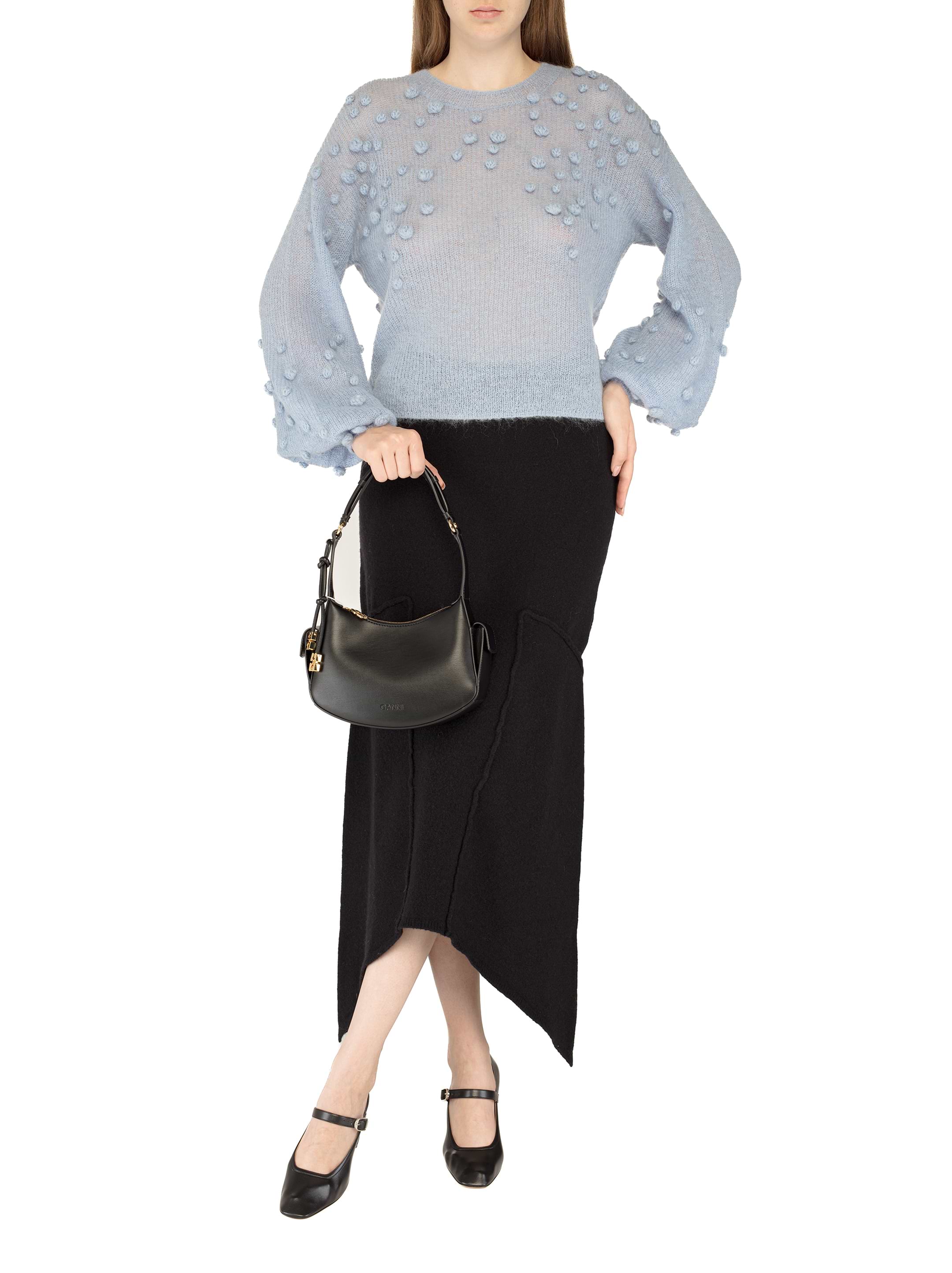 スカート Erika Cavallini Skirts Erika Cavallini knitted bouclé skirt