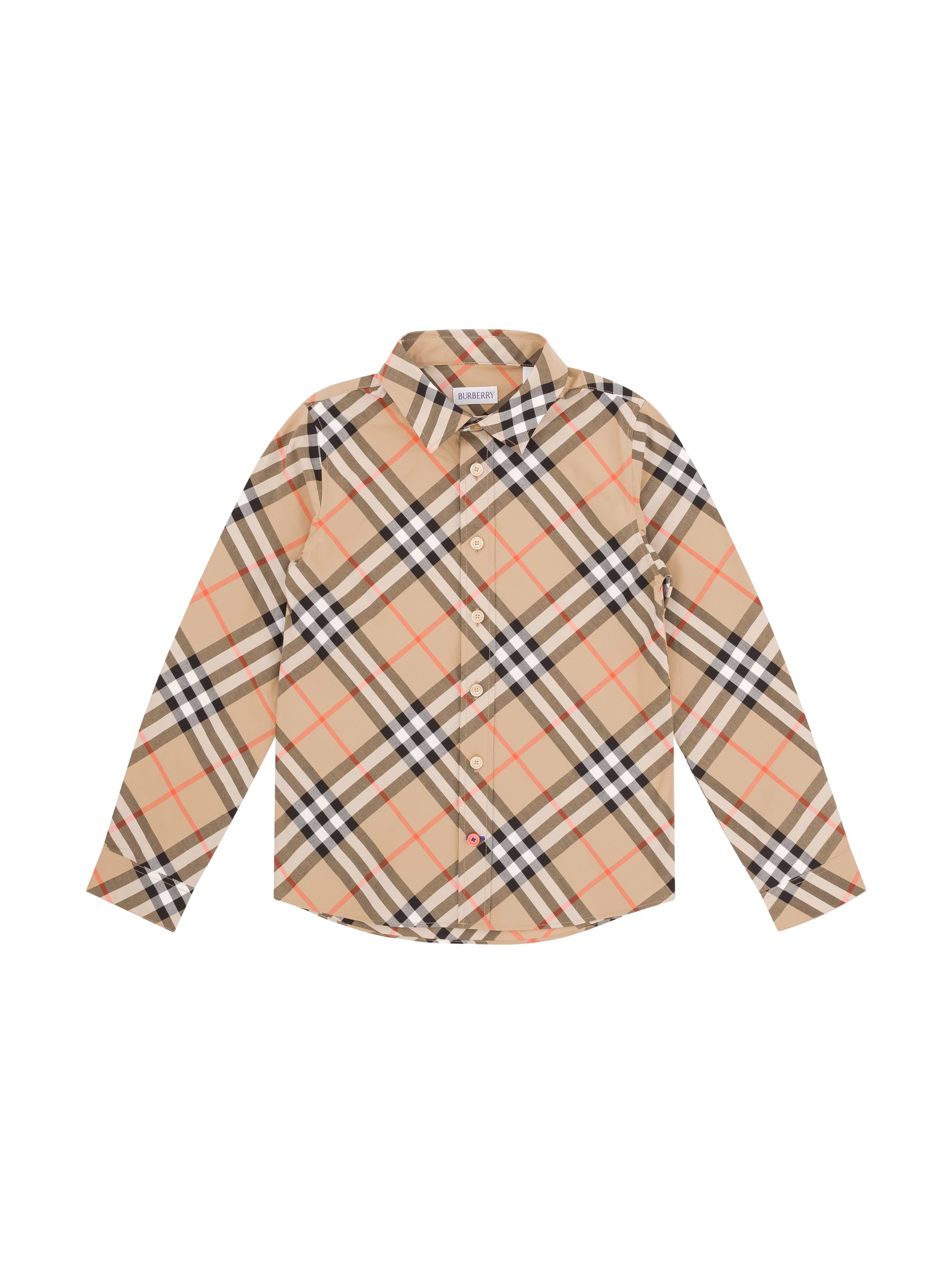 Burberry kids' Vintage Check cotton shirt buy for 203800 KZT in