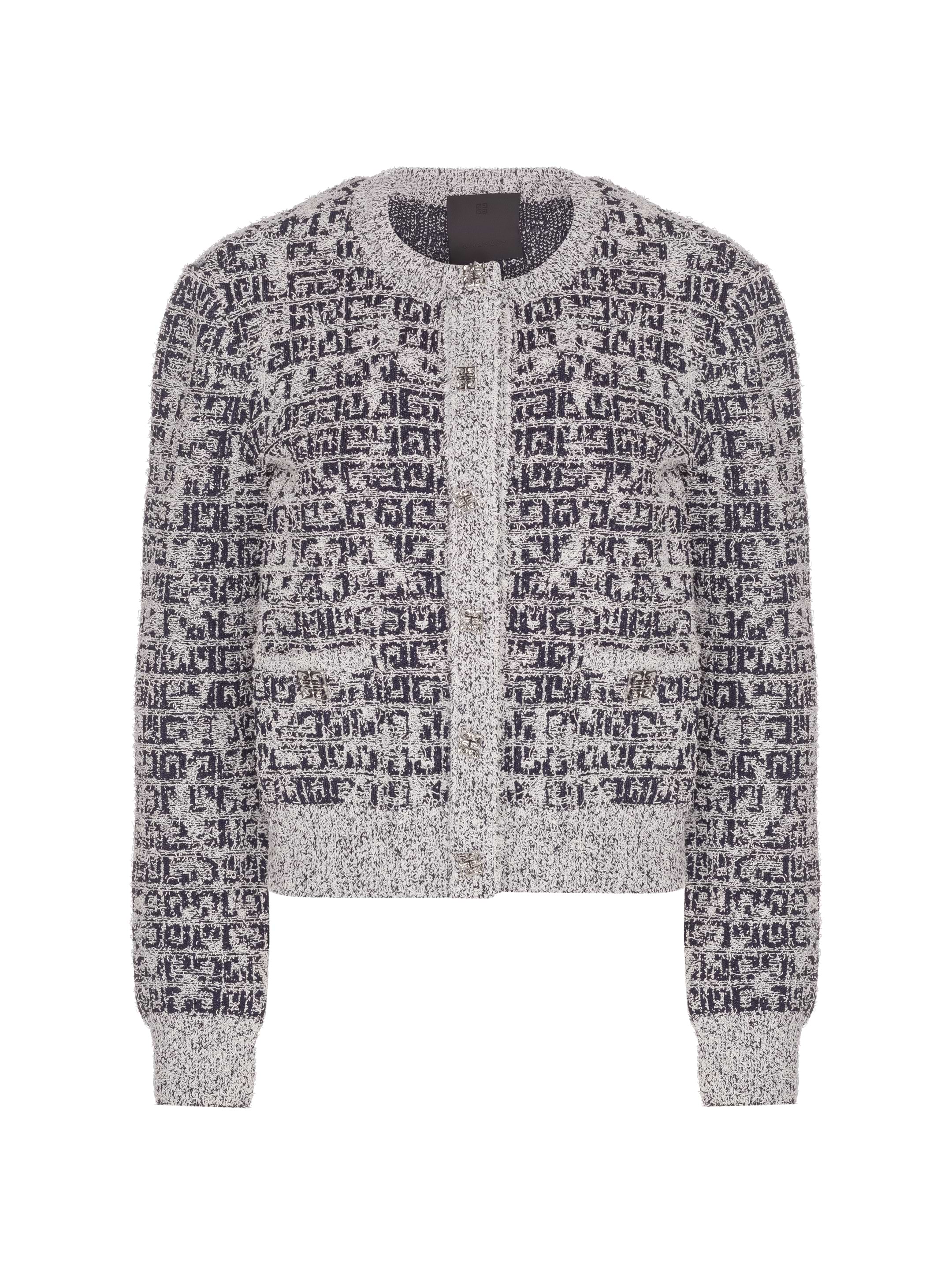 Monogram tweed cardigan Givenchy for women - buy in the