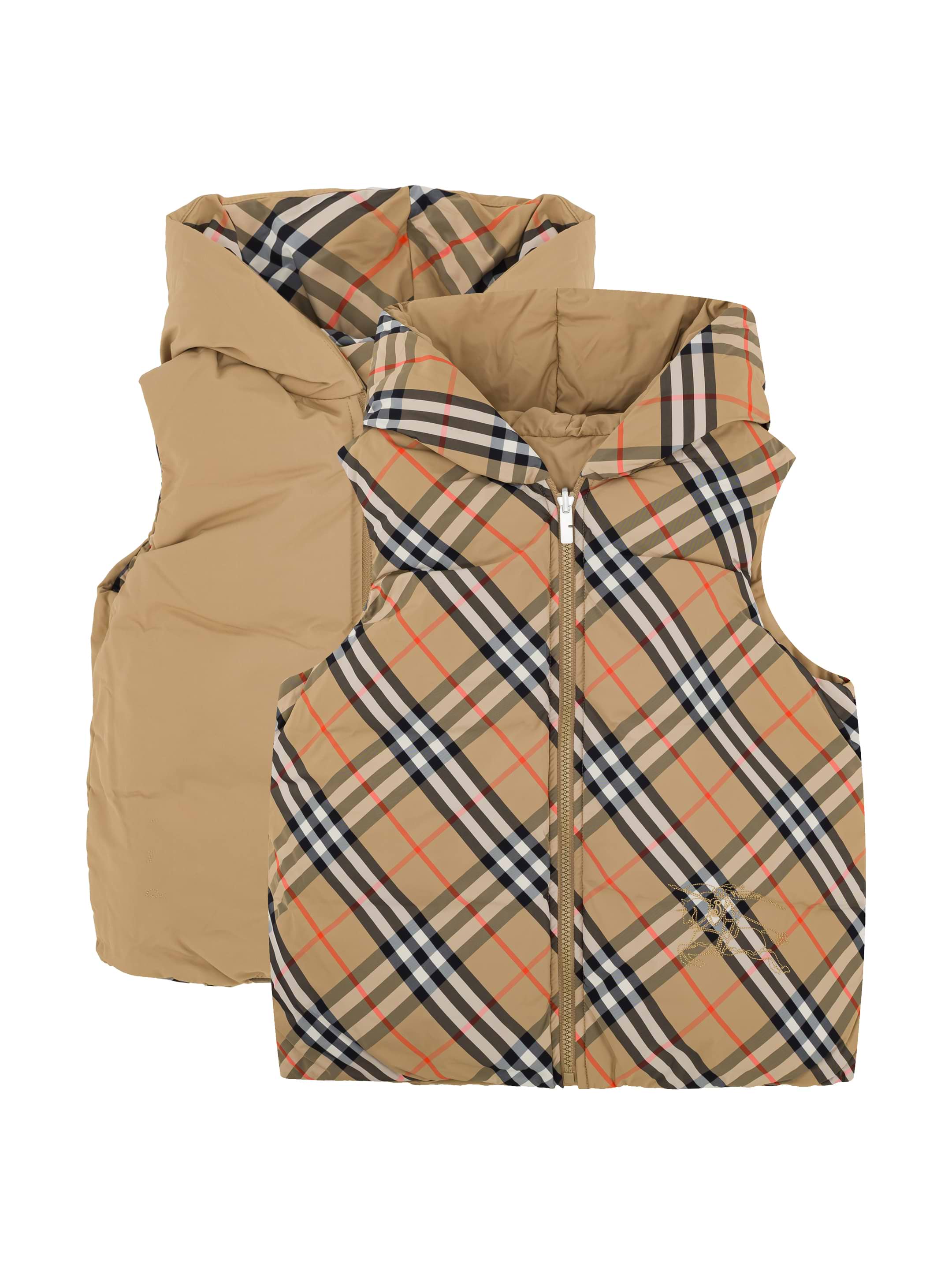 Burberry Reversible Check Poly Vest