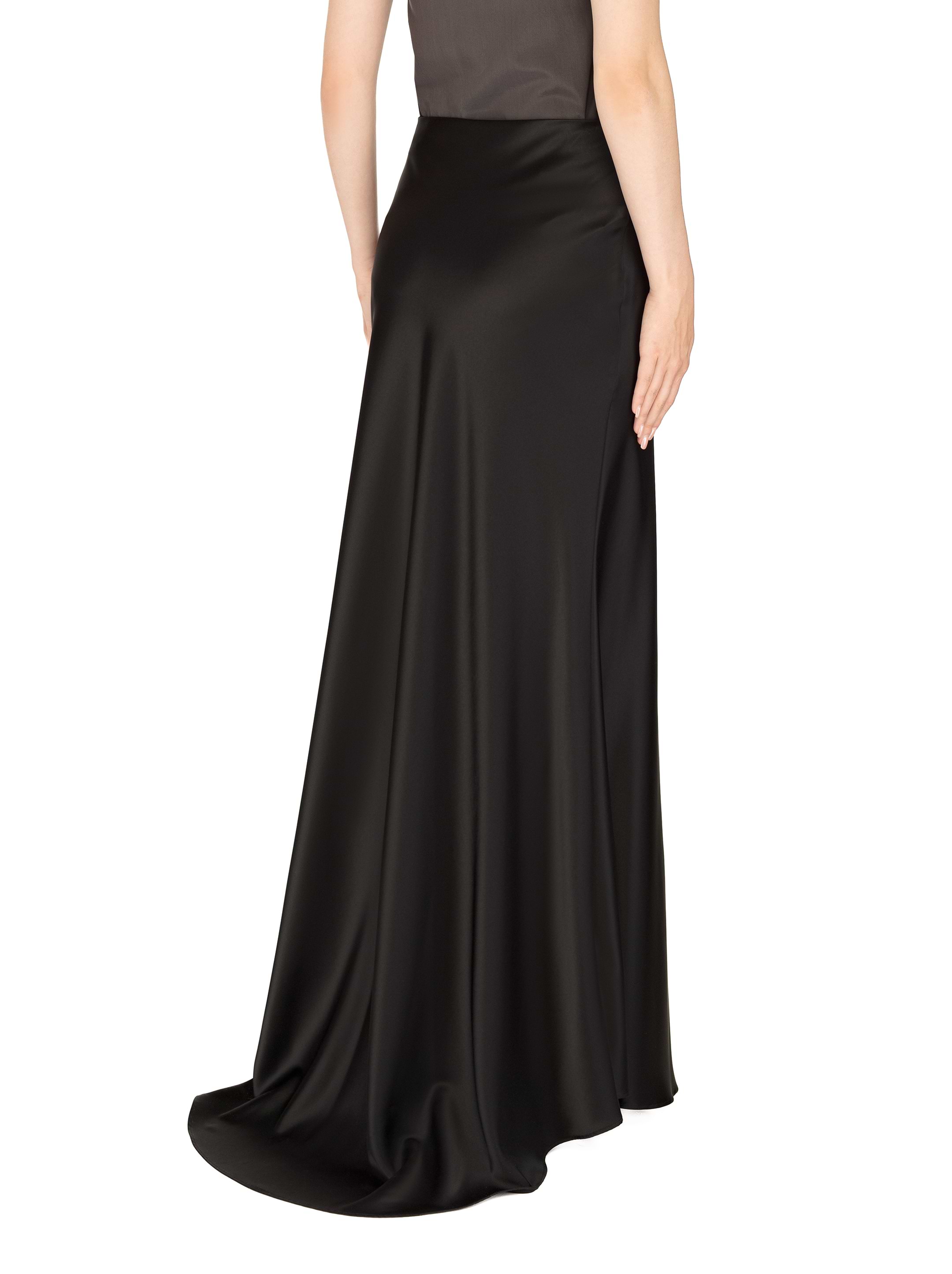 スカート KITON LONG SATIN SKIRT Long Skirt in Silk Satin | Kiton