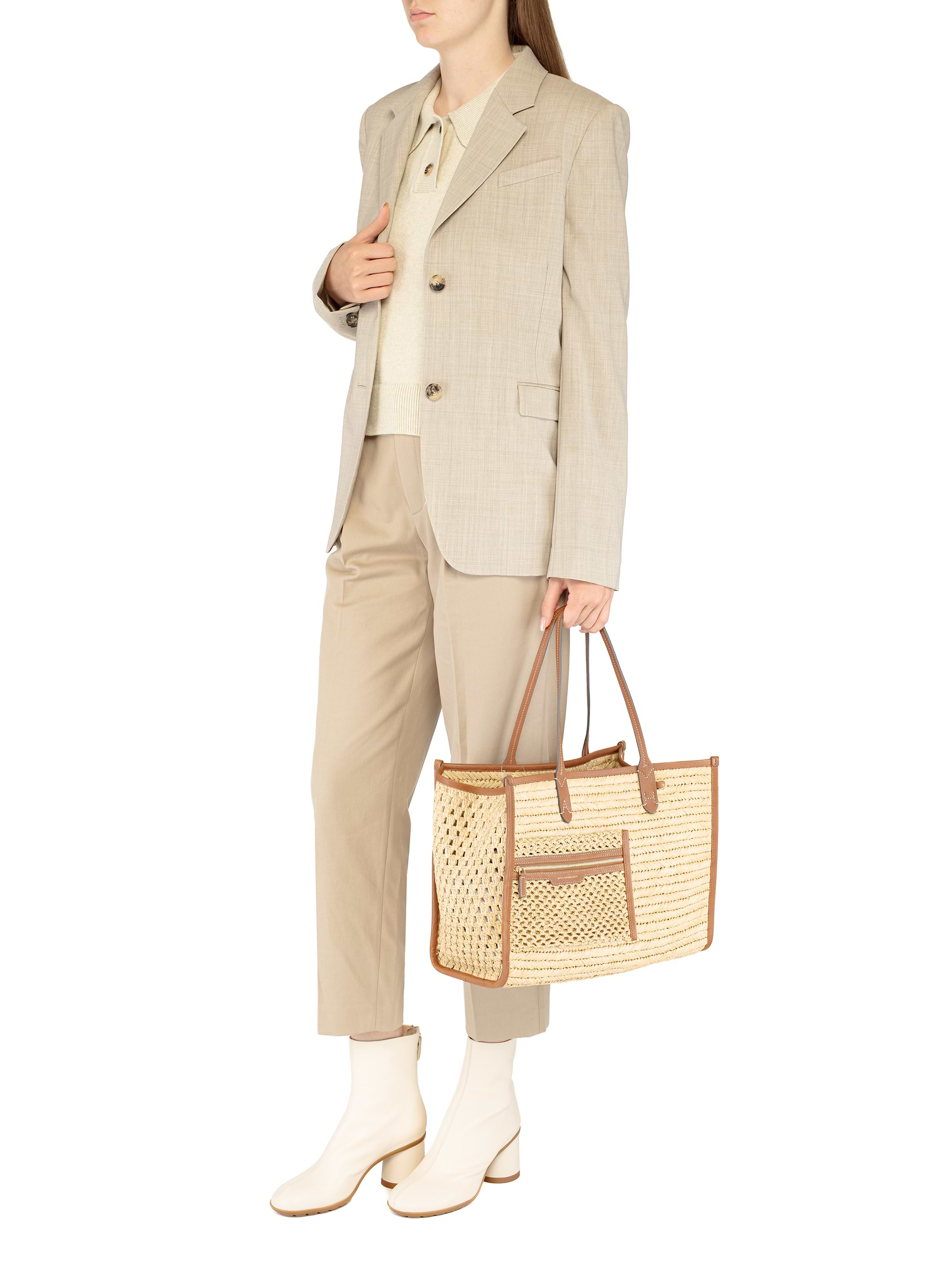 Loewe women's Single-breasted blazer with side slit - buy for